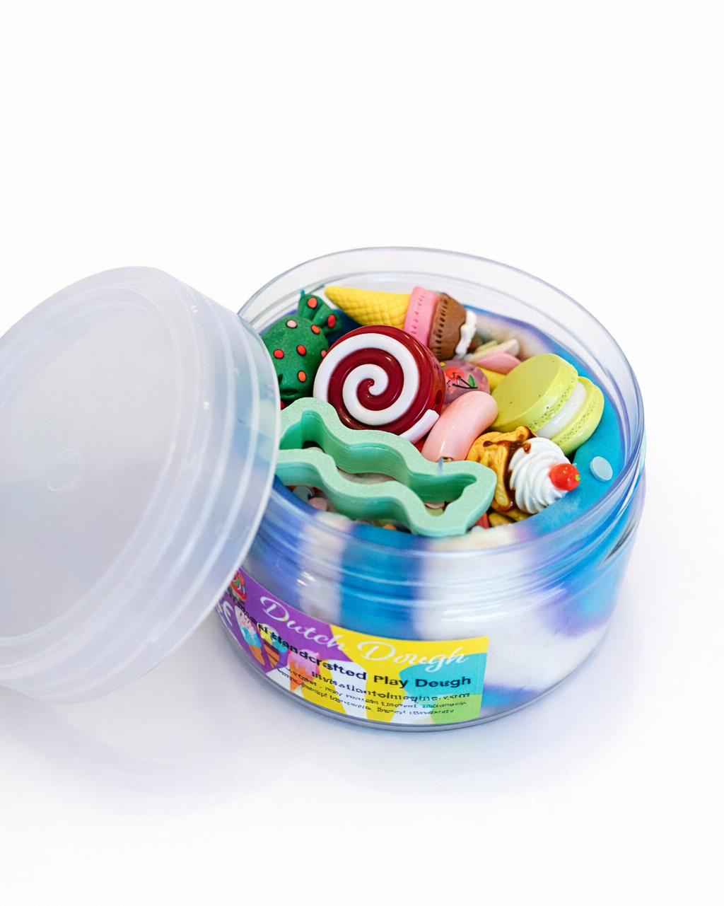 Knete mit Spielzeug "Süßigkeiten" Überraschungstopf | Kinder