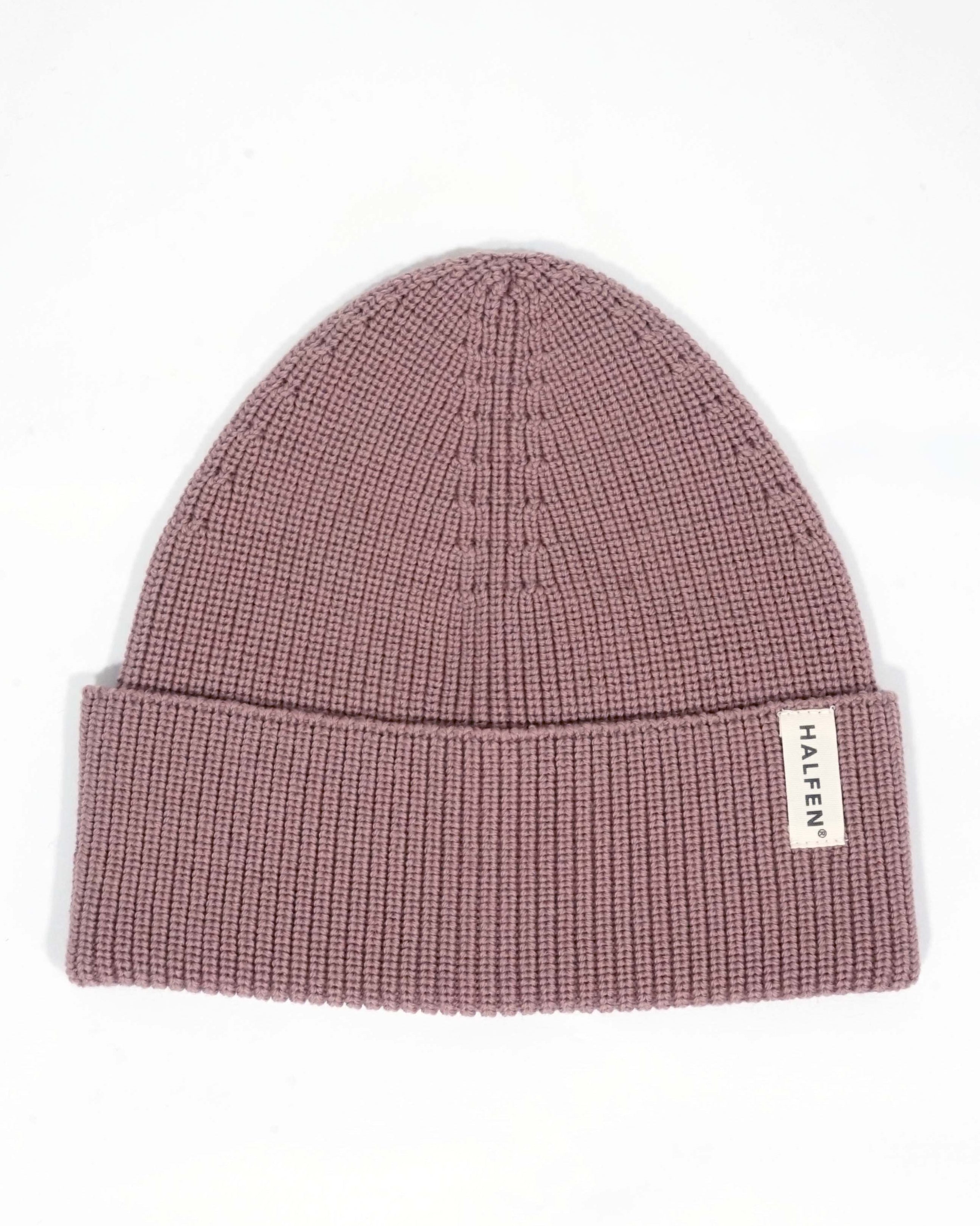 M8S10 - Unisex Merino Strick-Mütze_Mauve