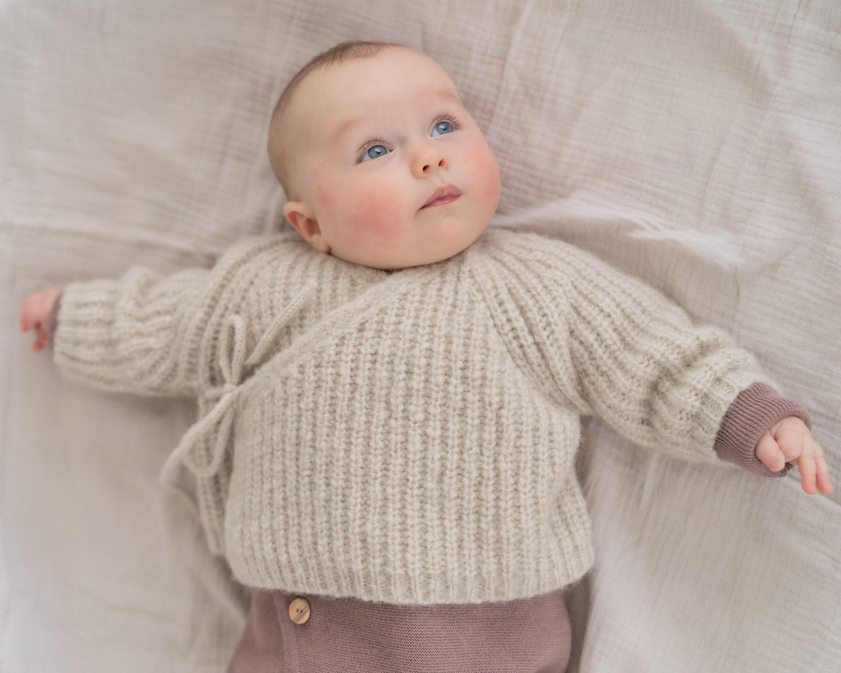 Baby Alpaka Cardigan