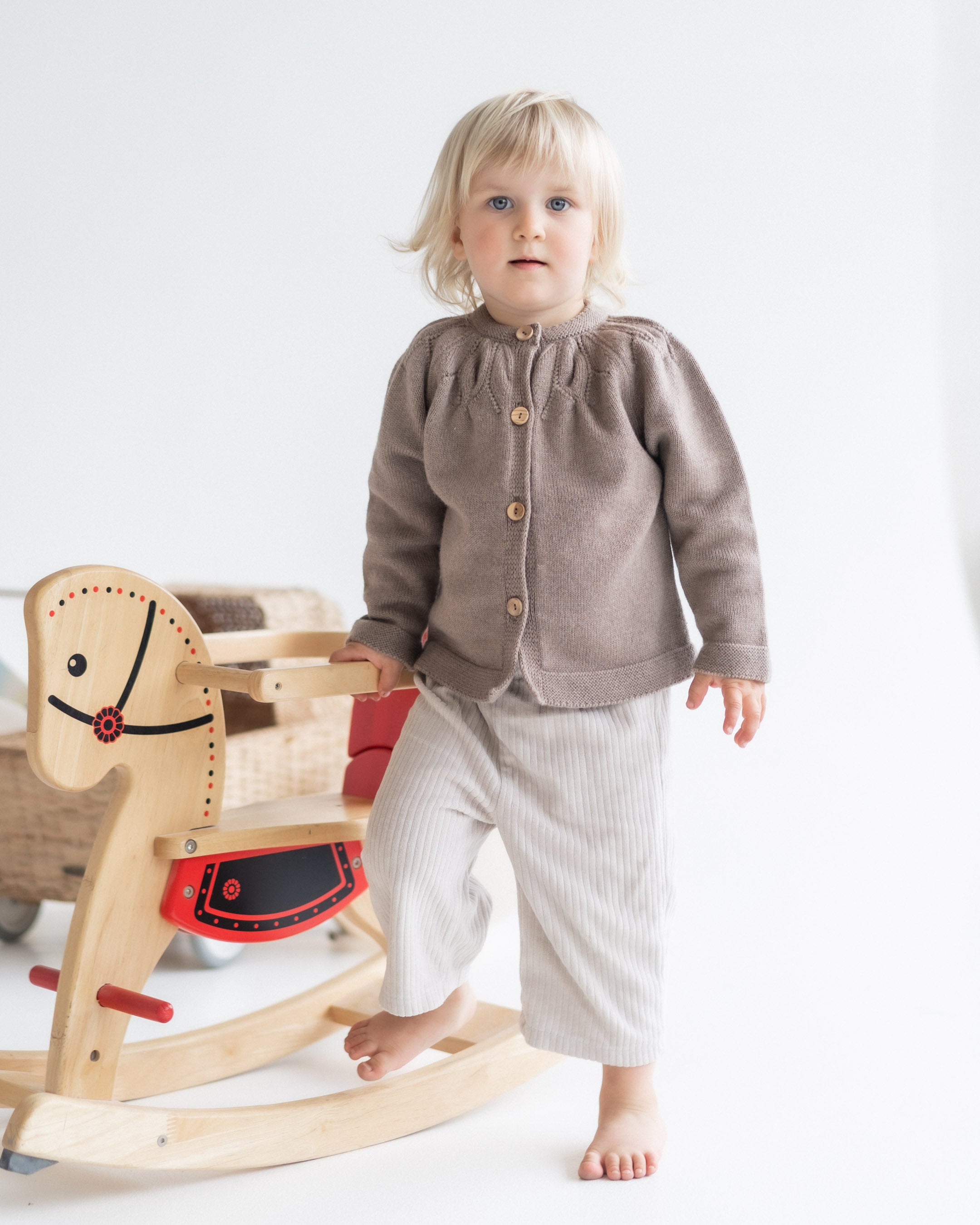 Cardigan/Sweater mit Strickmuster