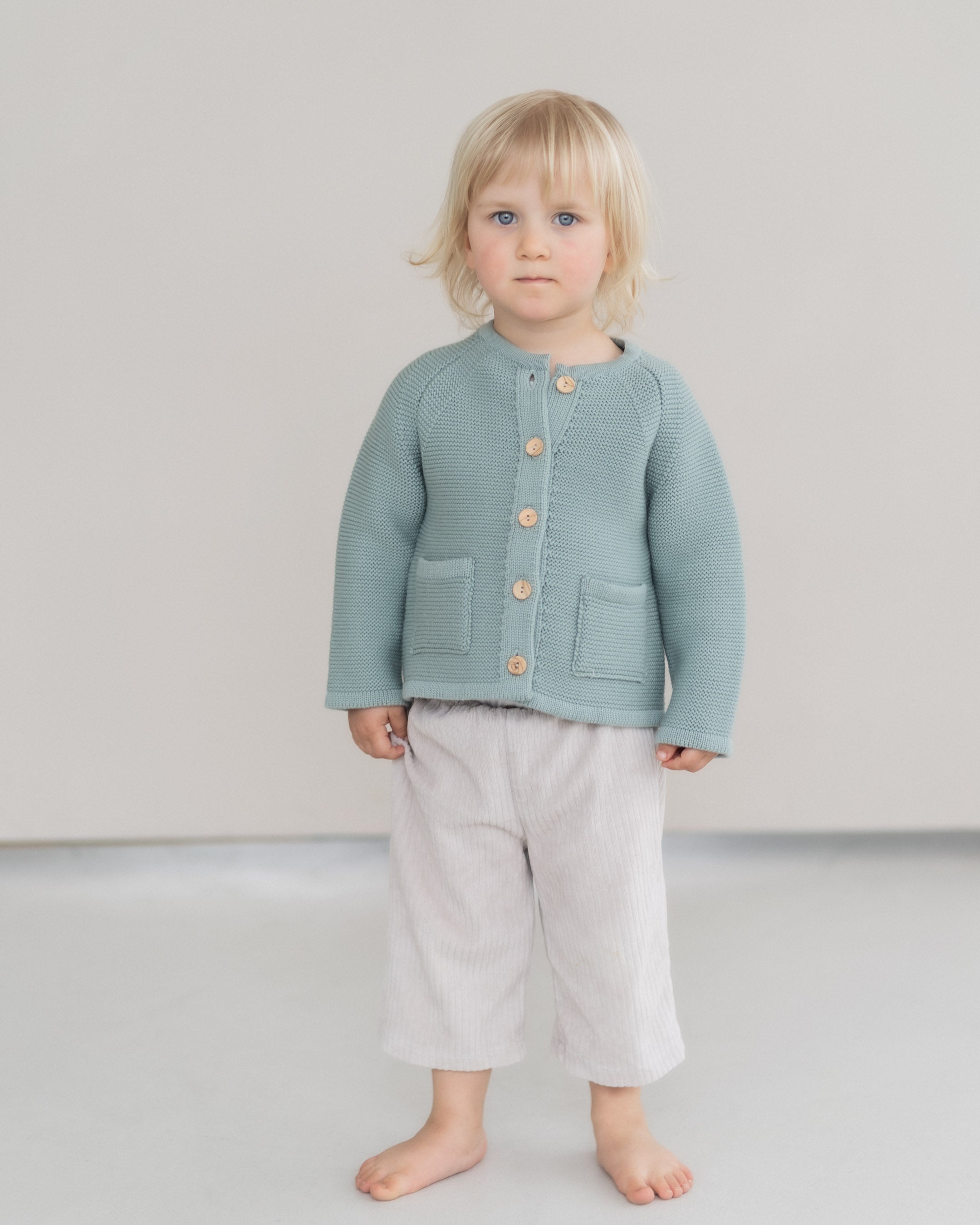 Grobstrick Baby-Jacke