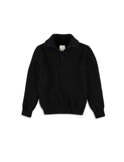 Unisex Struktur-Strick-Troyer aus Merinowolle