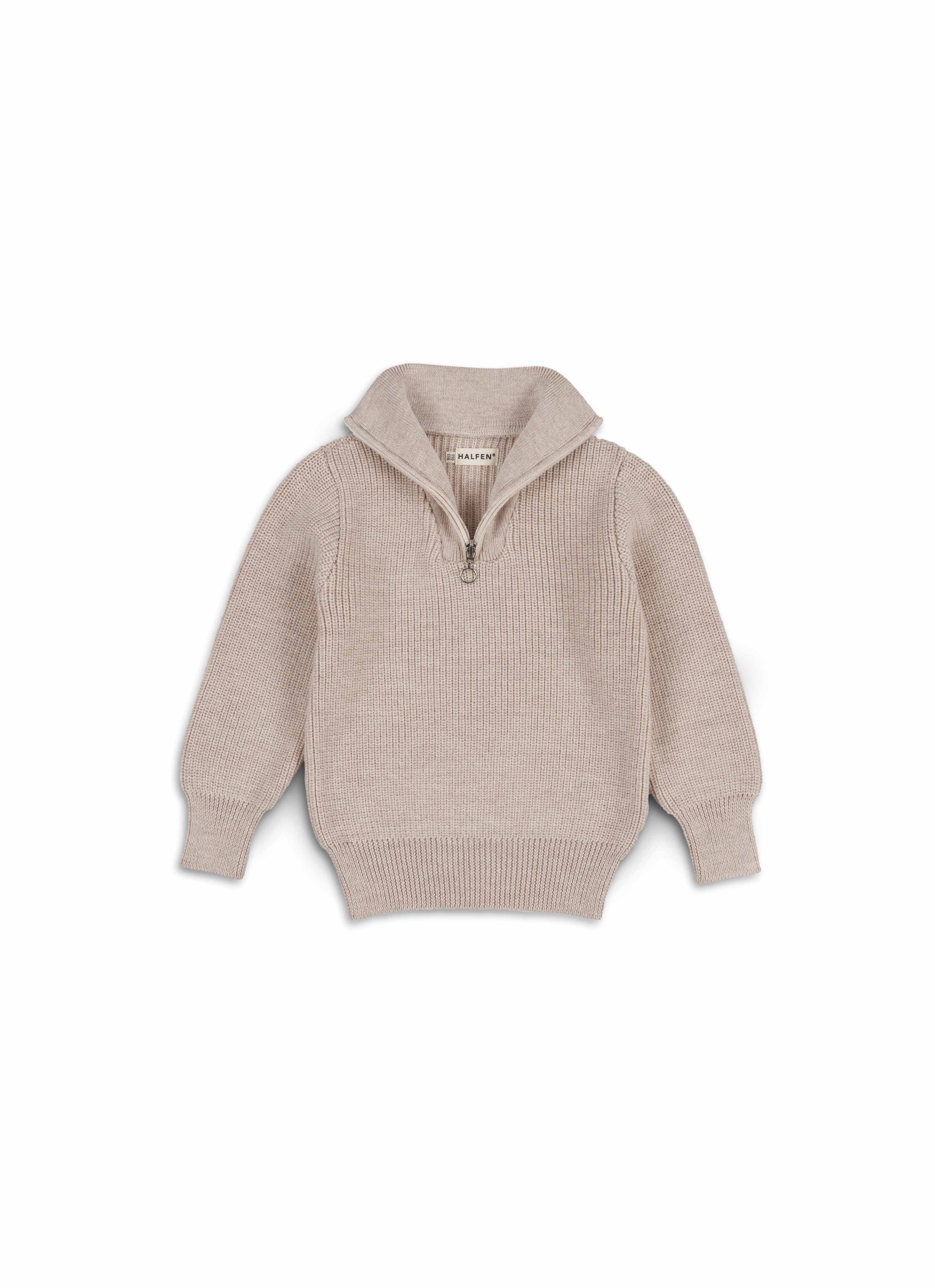 Kinder Struktur Strick Troyer