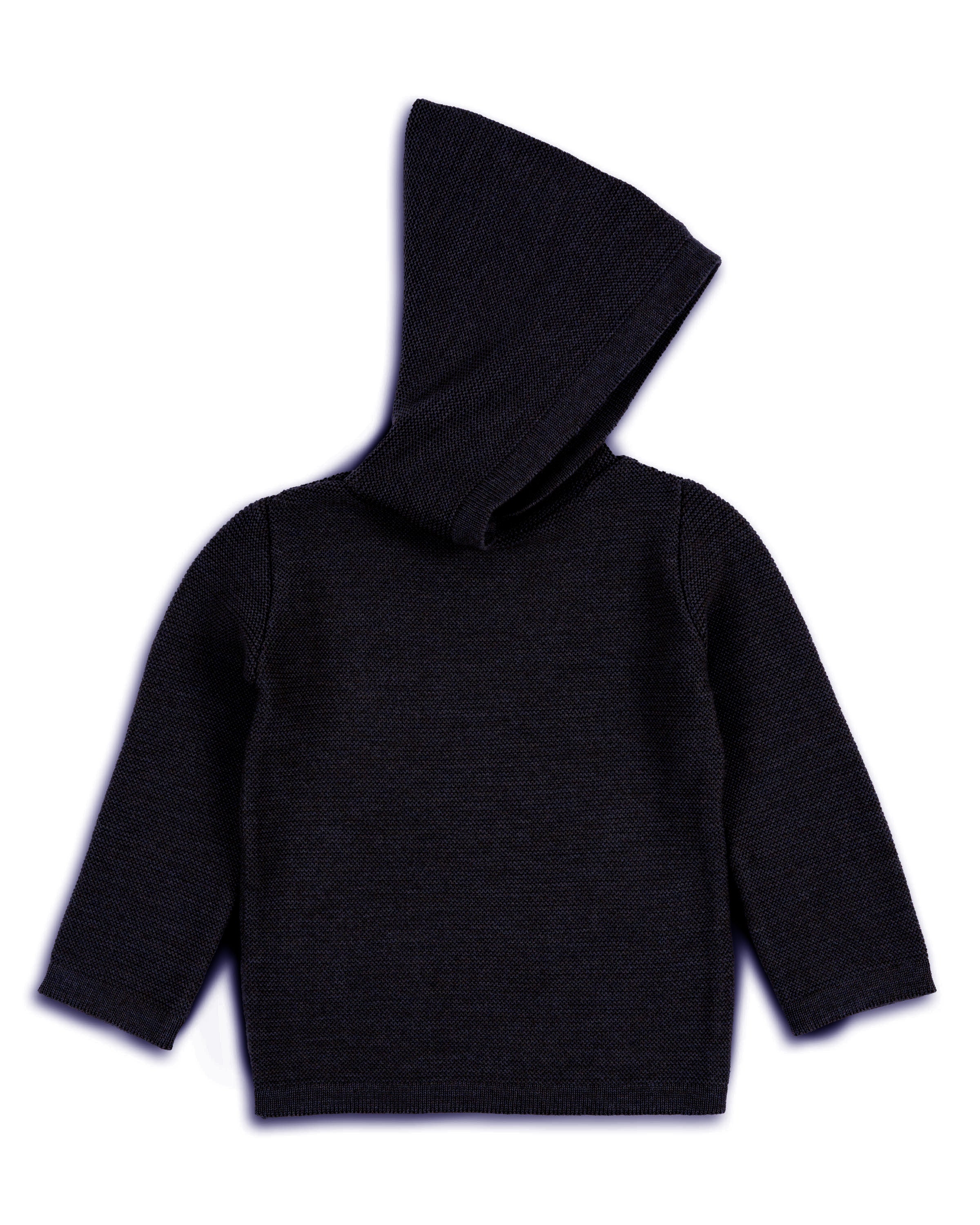 Struktur Strick Hoodie