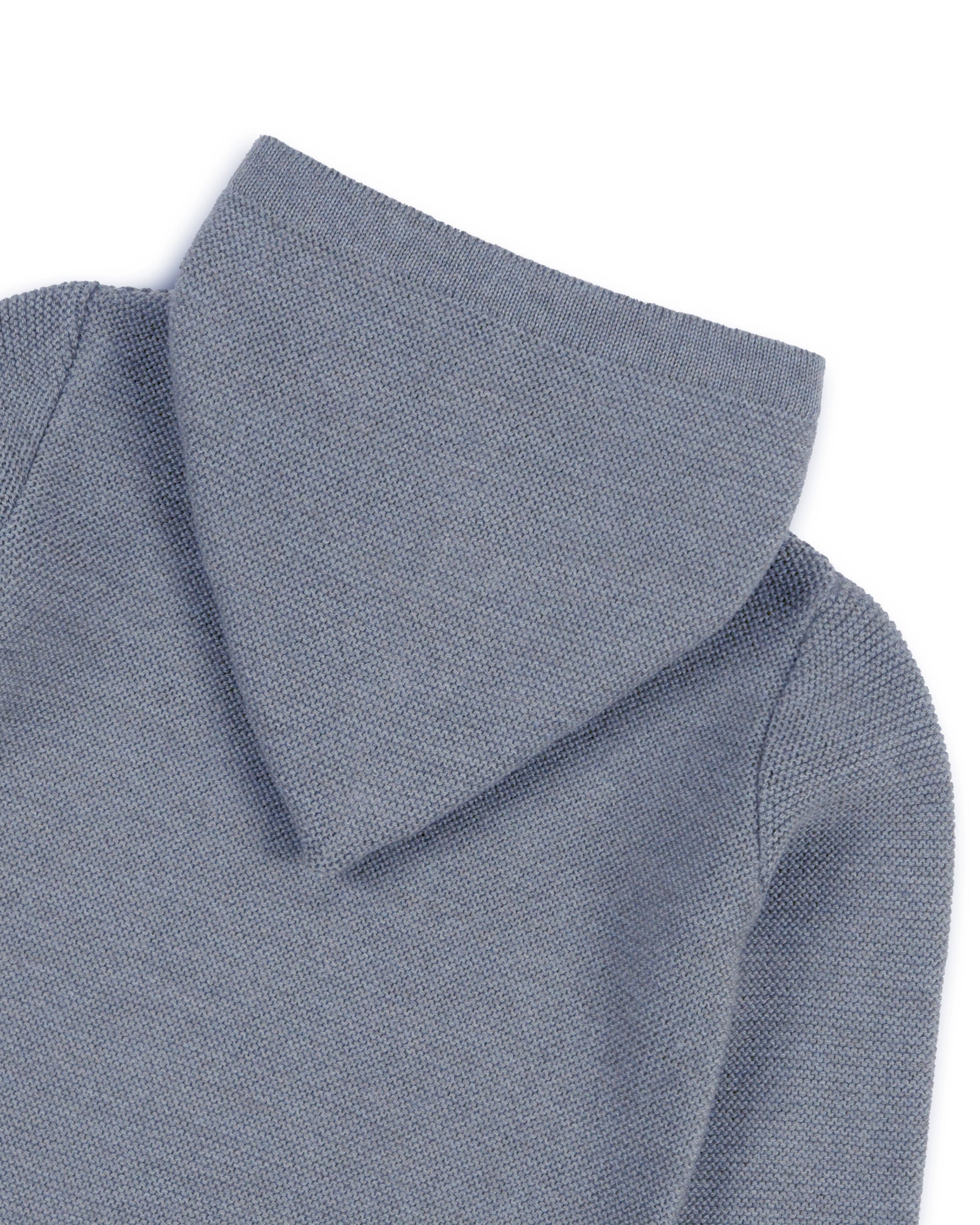 Struktur Strick Hoodie