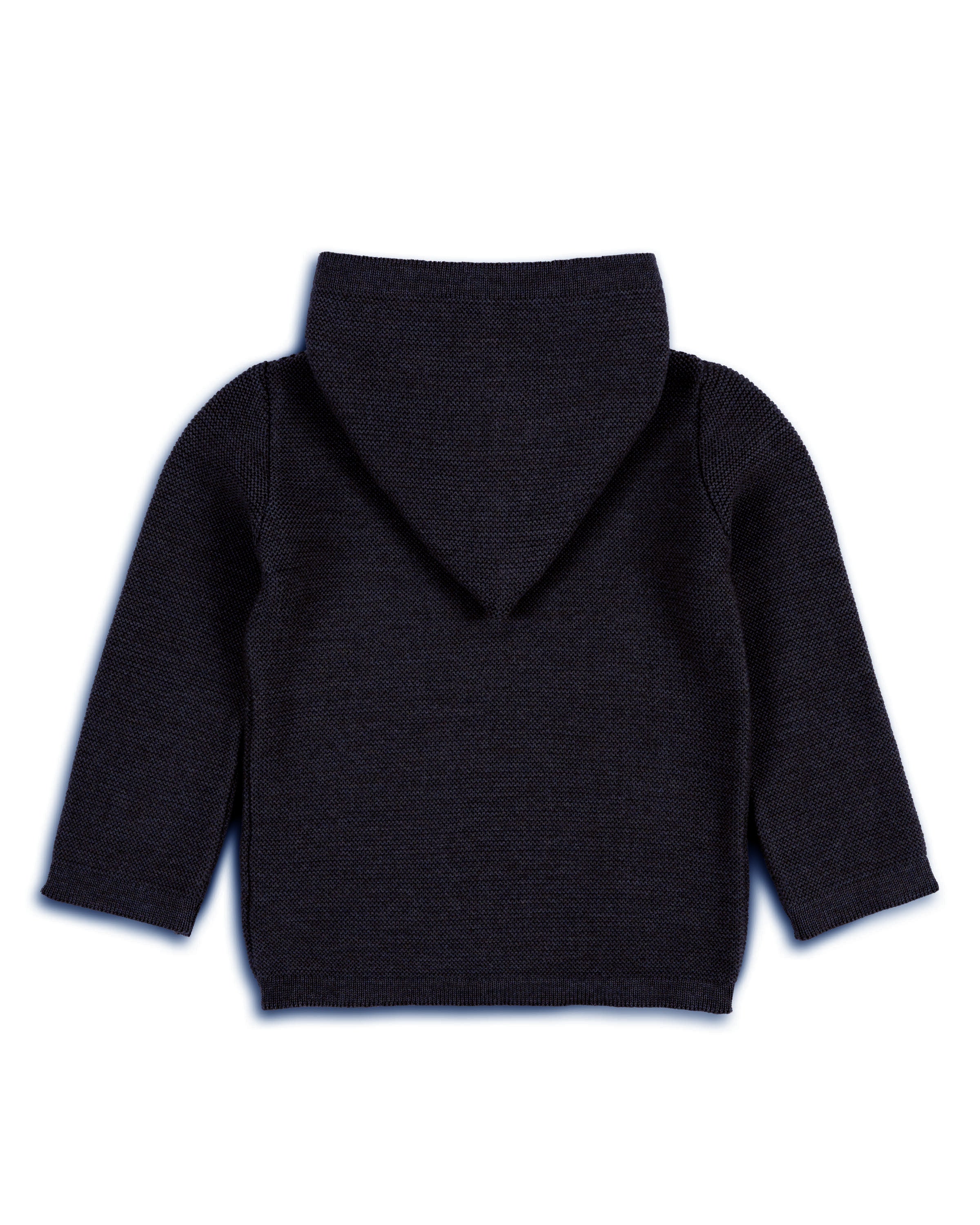 Struktur Strick Hoodie