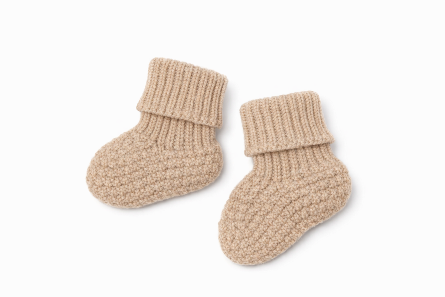 Schühchen aus Cashmere Merino | Baby
