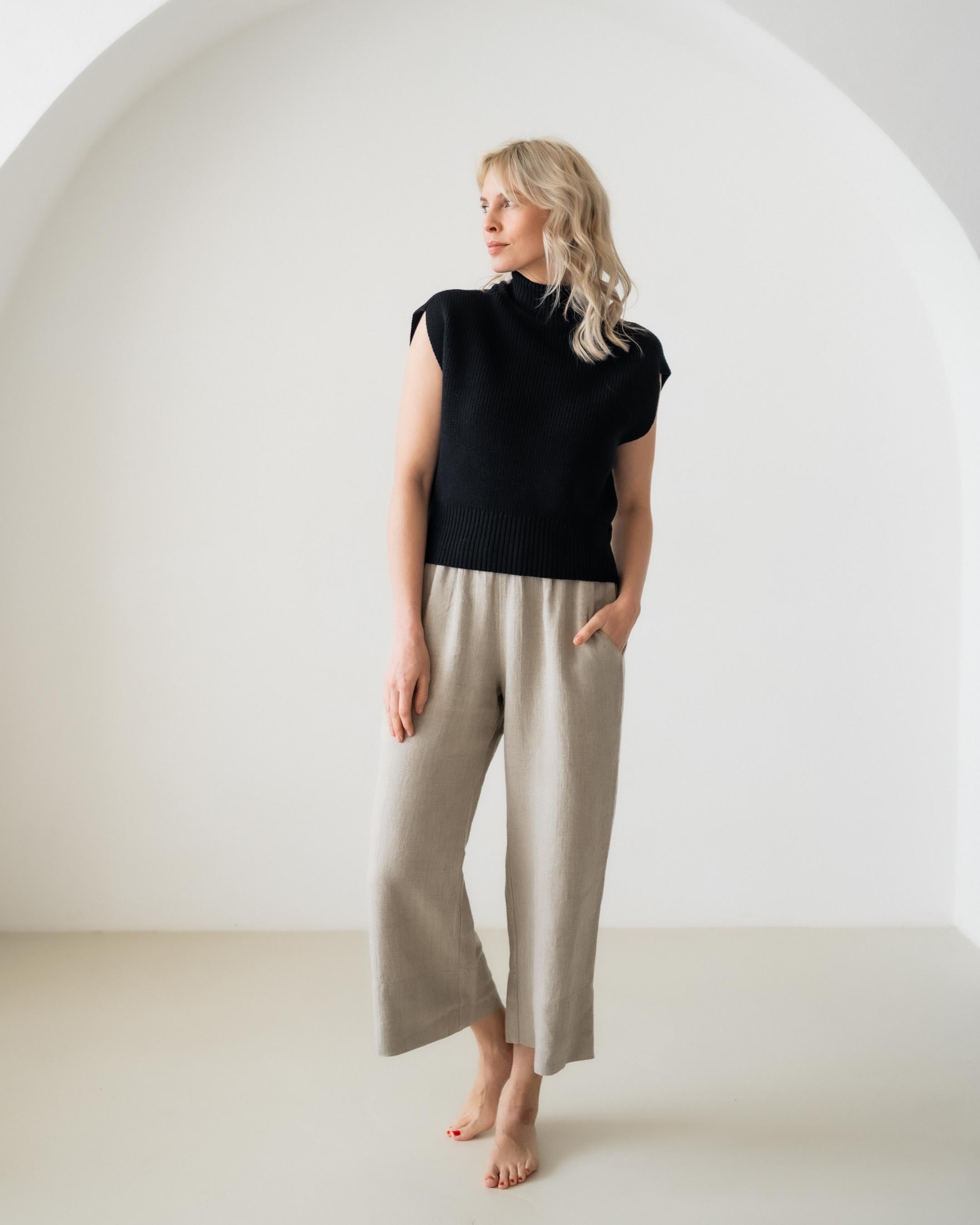 Leinen Culotte