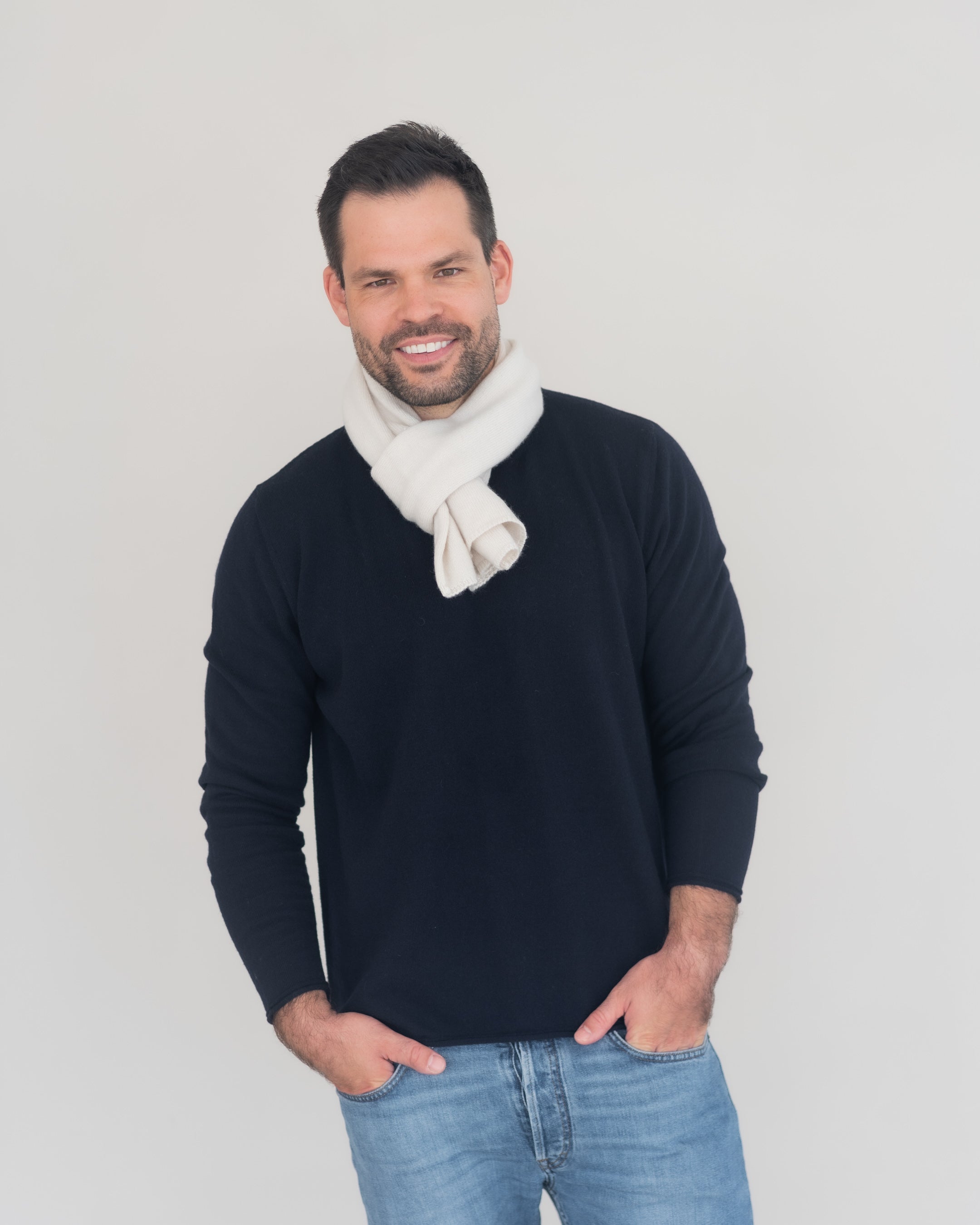Feinstrick Schal aus Cashmere Merino | Unisex