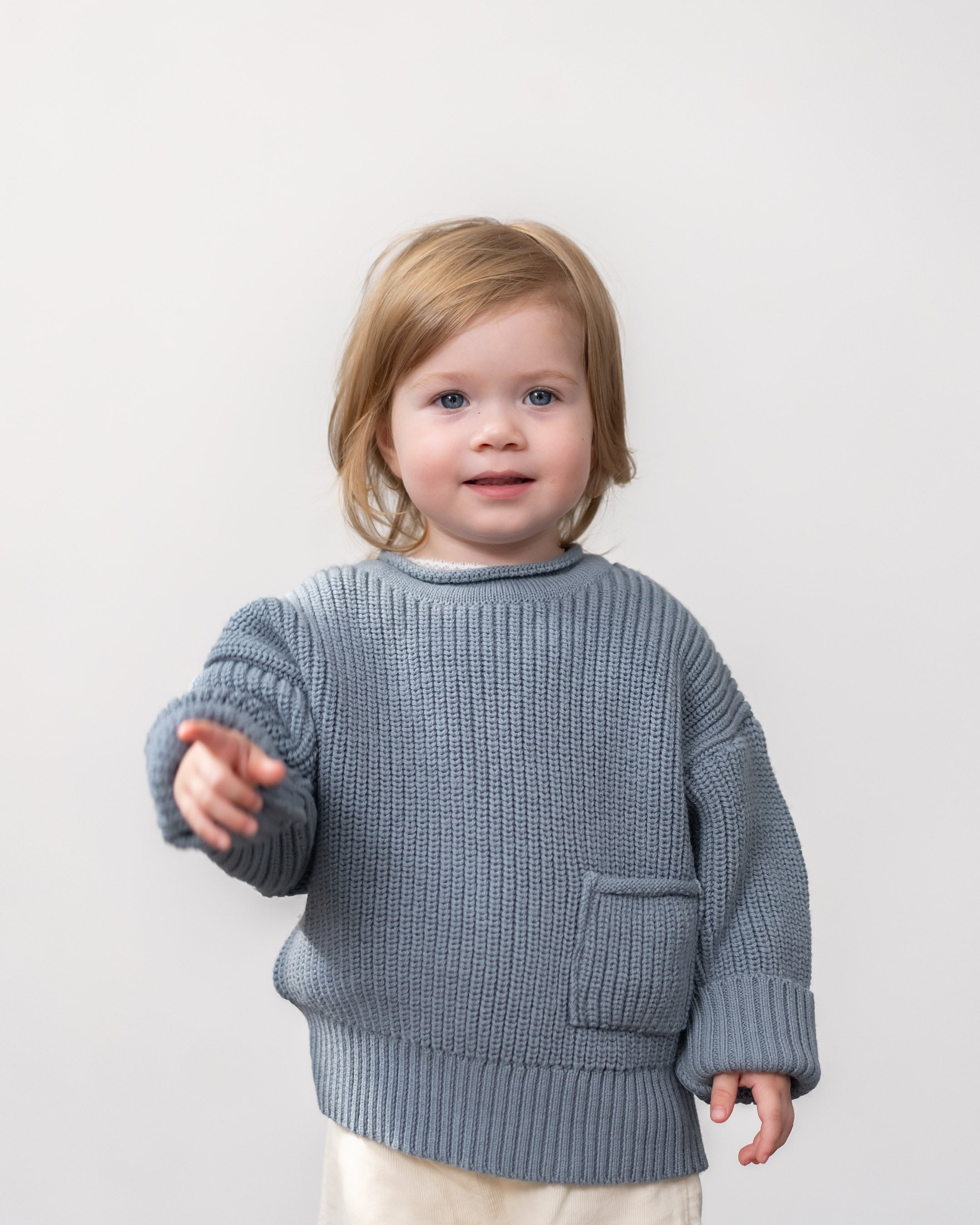Grobstrick Sweater aus Merino | Baby & Kinder (Sale)