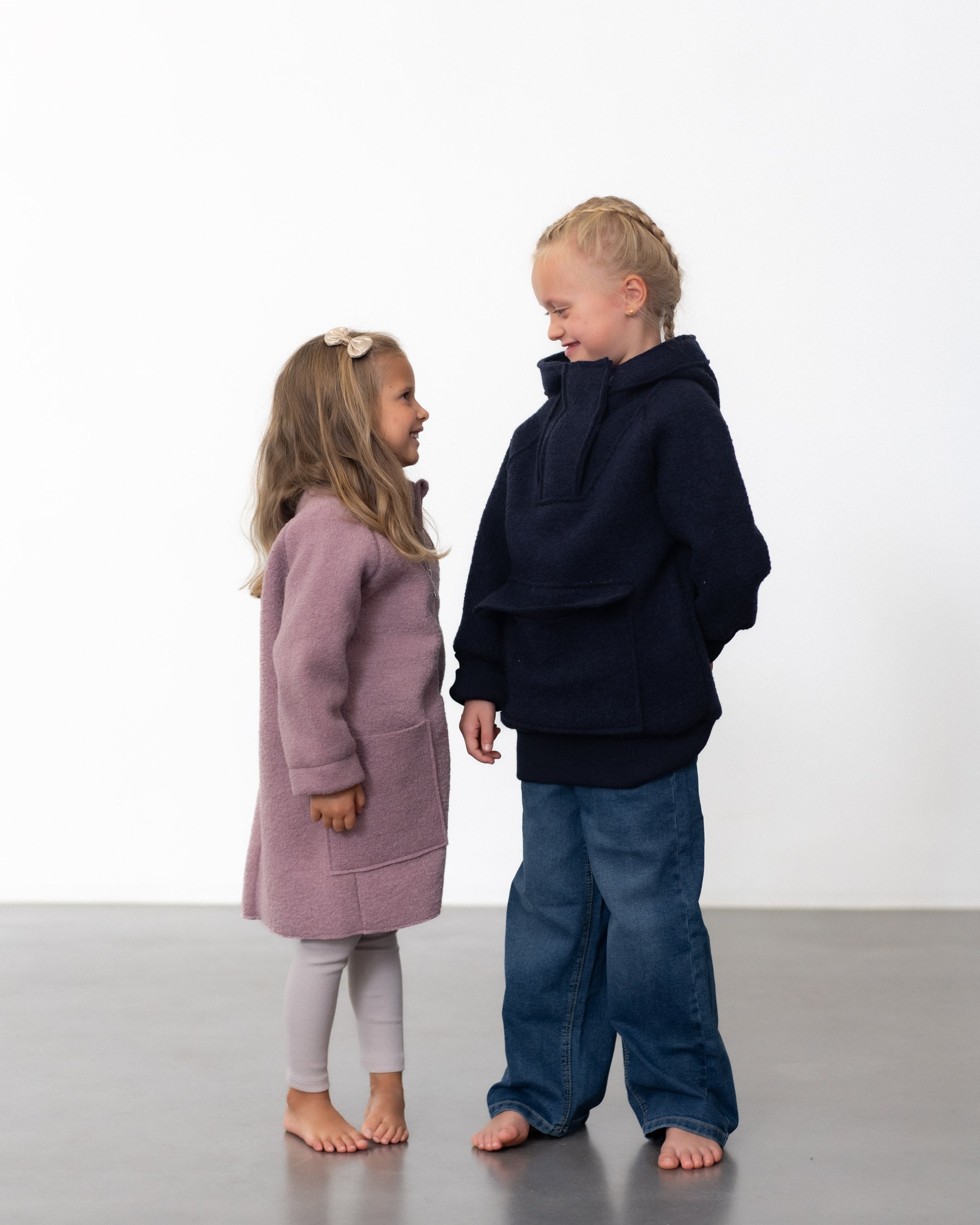Walk Mantel mit aufgesetzten Taschen