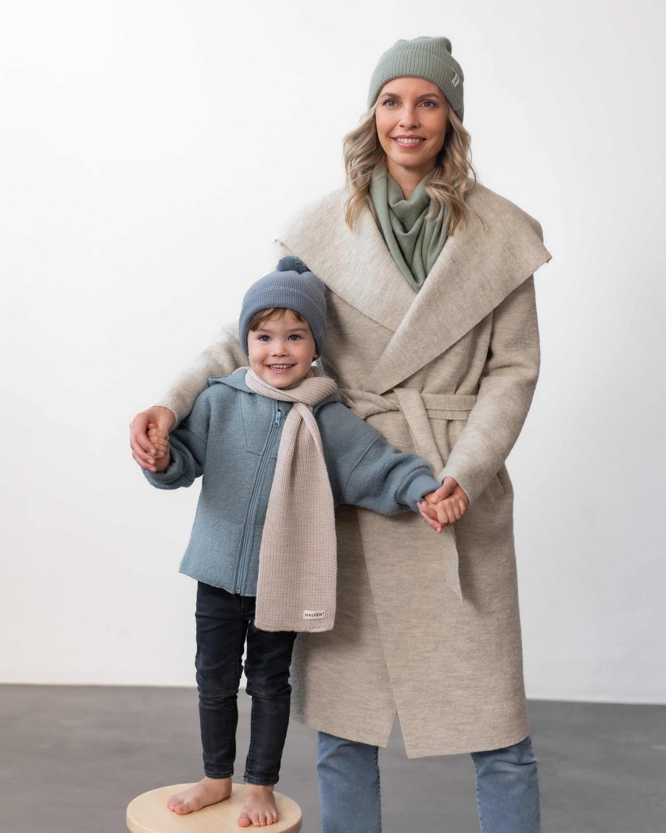 Walk-Jacke mit Bündchen