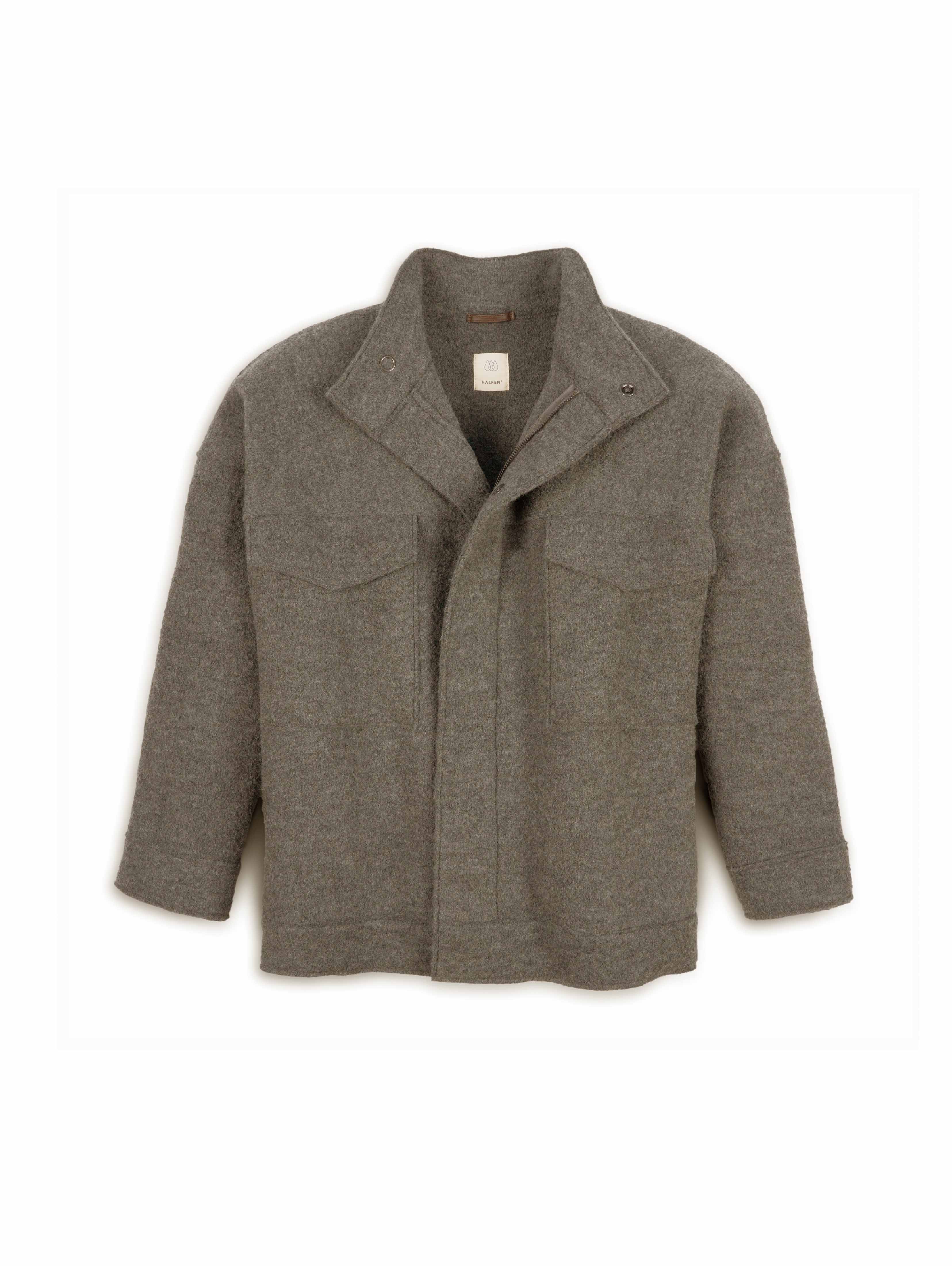 Walk-Jacke mit Stehkragen