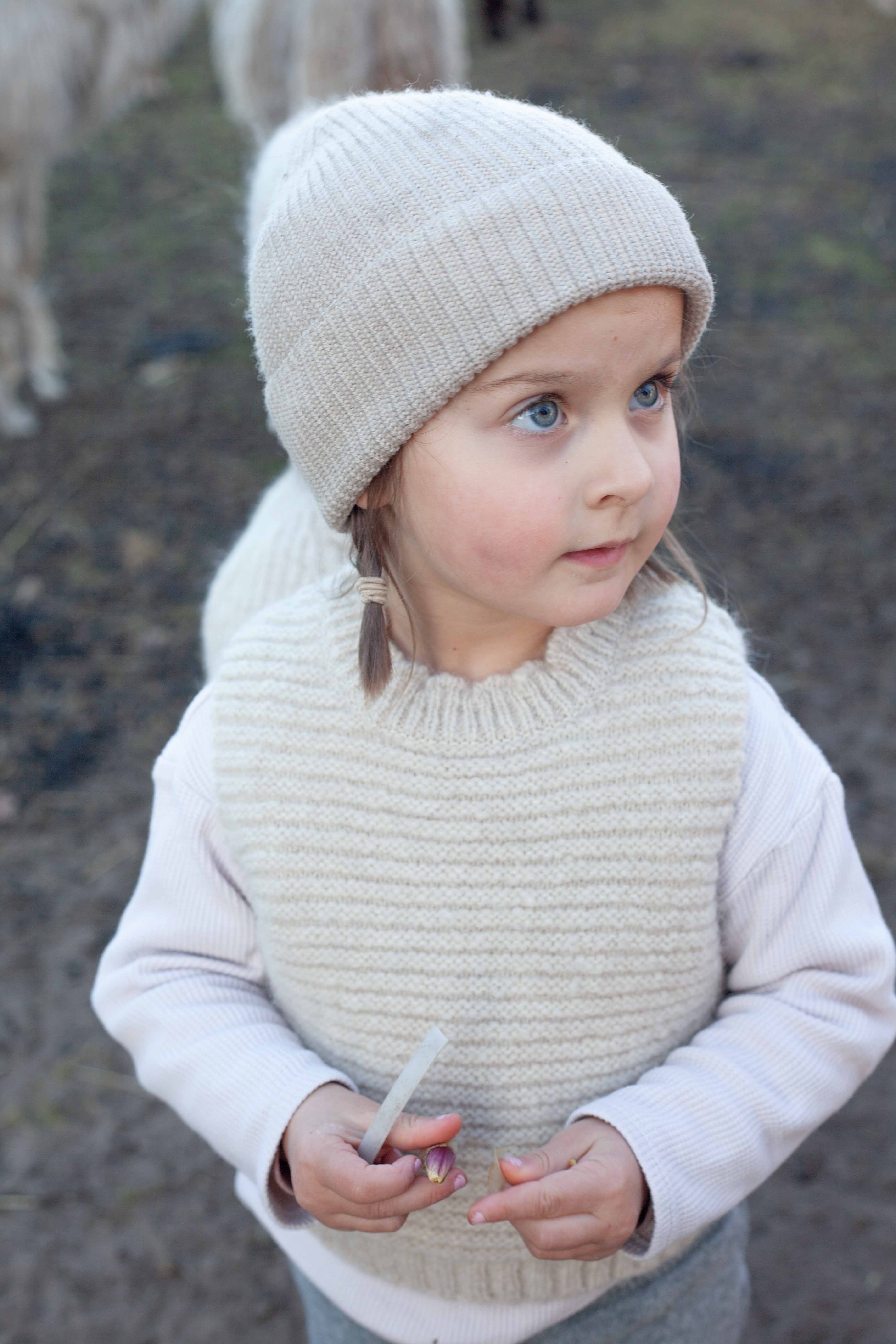 kurzer Strick Pullunder