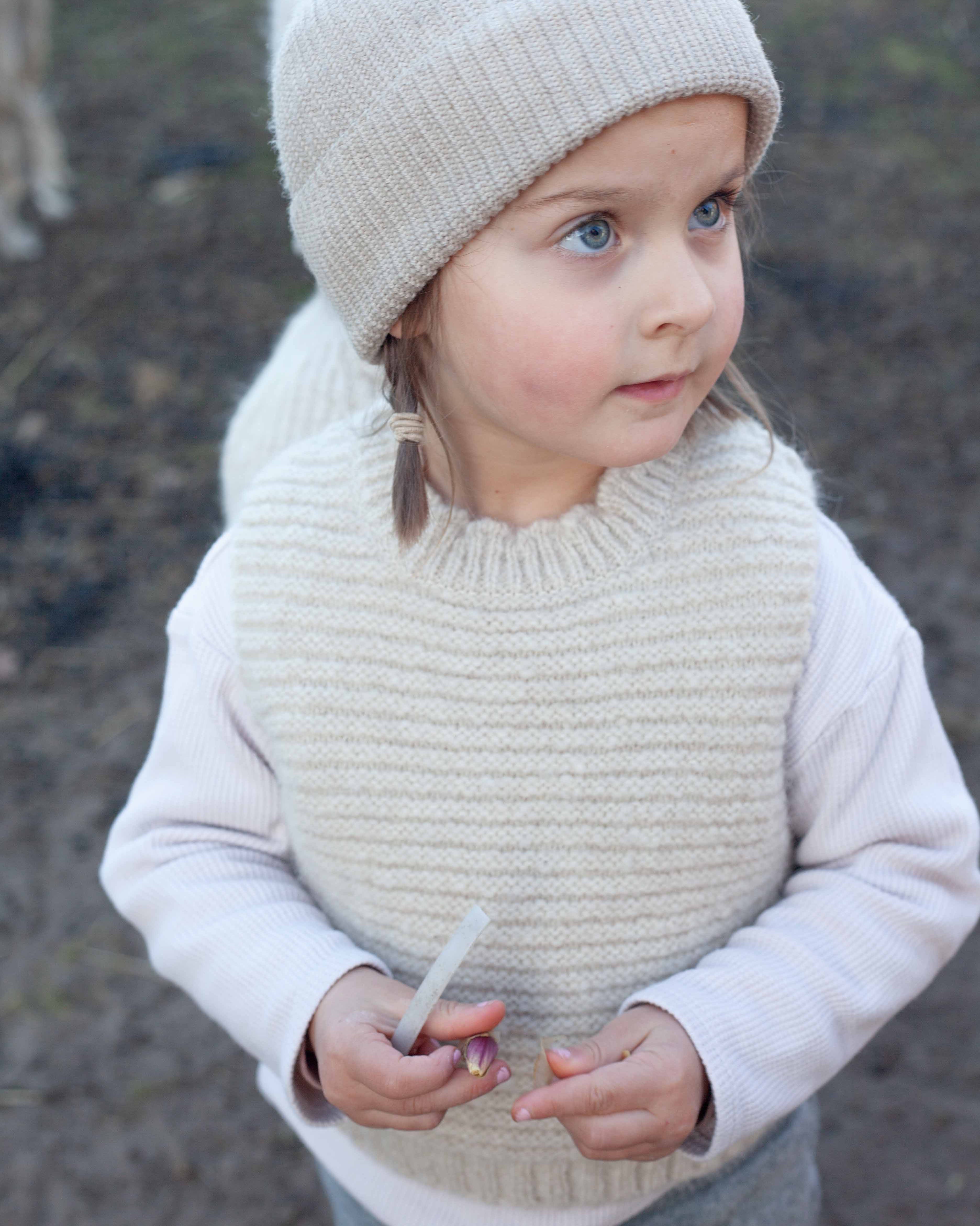 Strick Pullunder aus Alpaka | Baby & Kinder