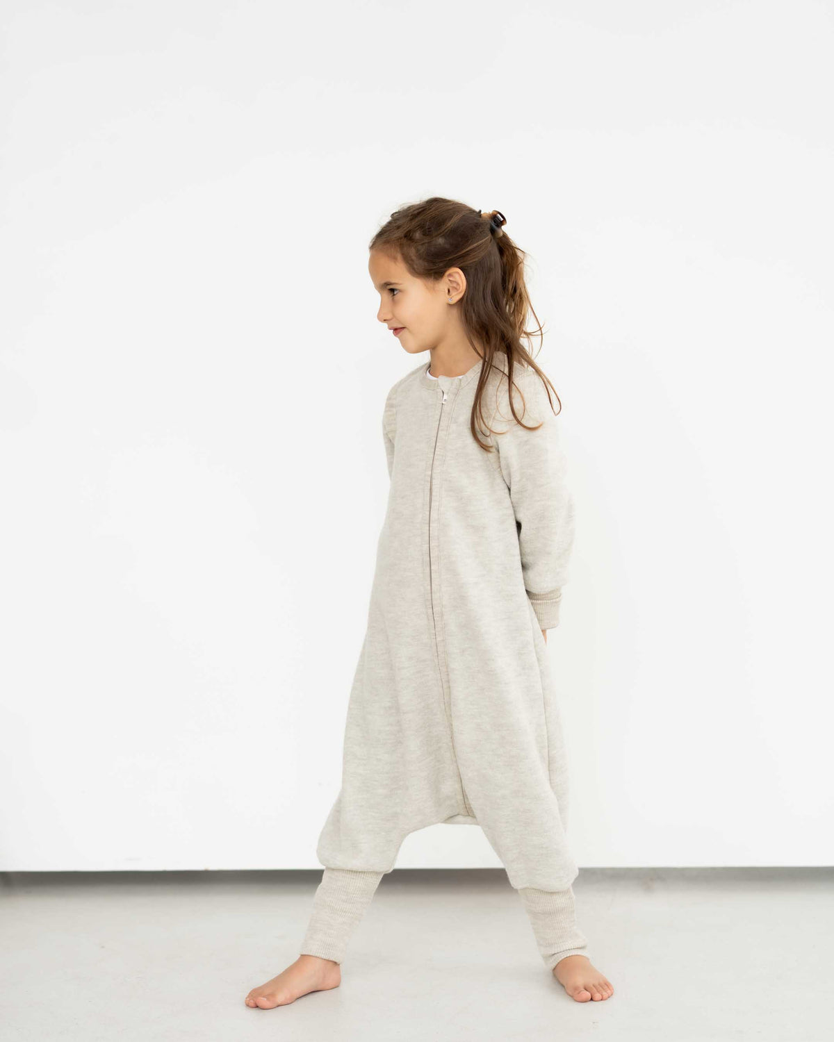 Schlafsack mit Beinen aus feinem Wollwalk | Baby & Kinder