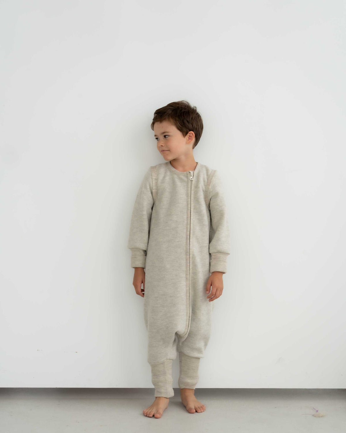 Schlafsack mit Beinen aus feinem Wollwalk | Baby & Kinder