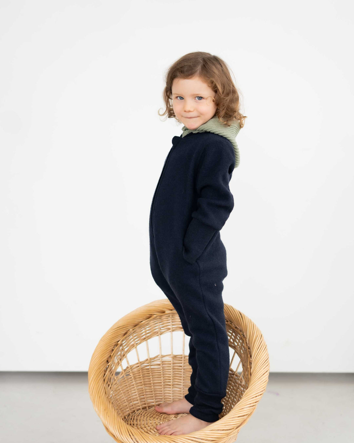 Schlupfmütze aus Merino | Baby & Kinder