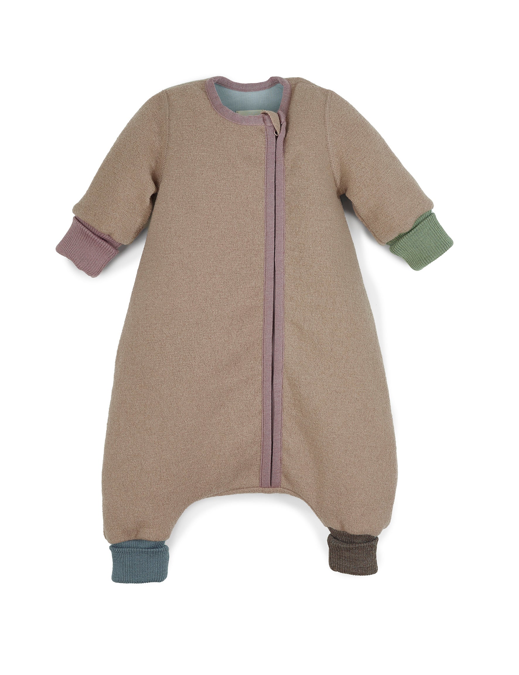 Wollwalk Schlafsack mit Beinen| Baby & Kinder – HALFEN