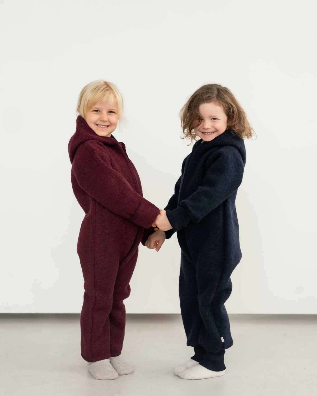 Overall aus Wollwalk mit Reißverschluss | Baby & Kinder