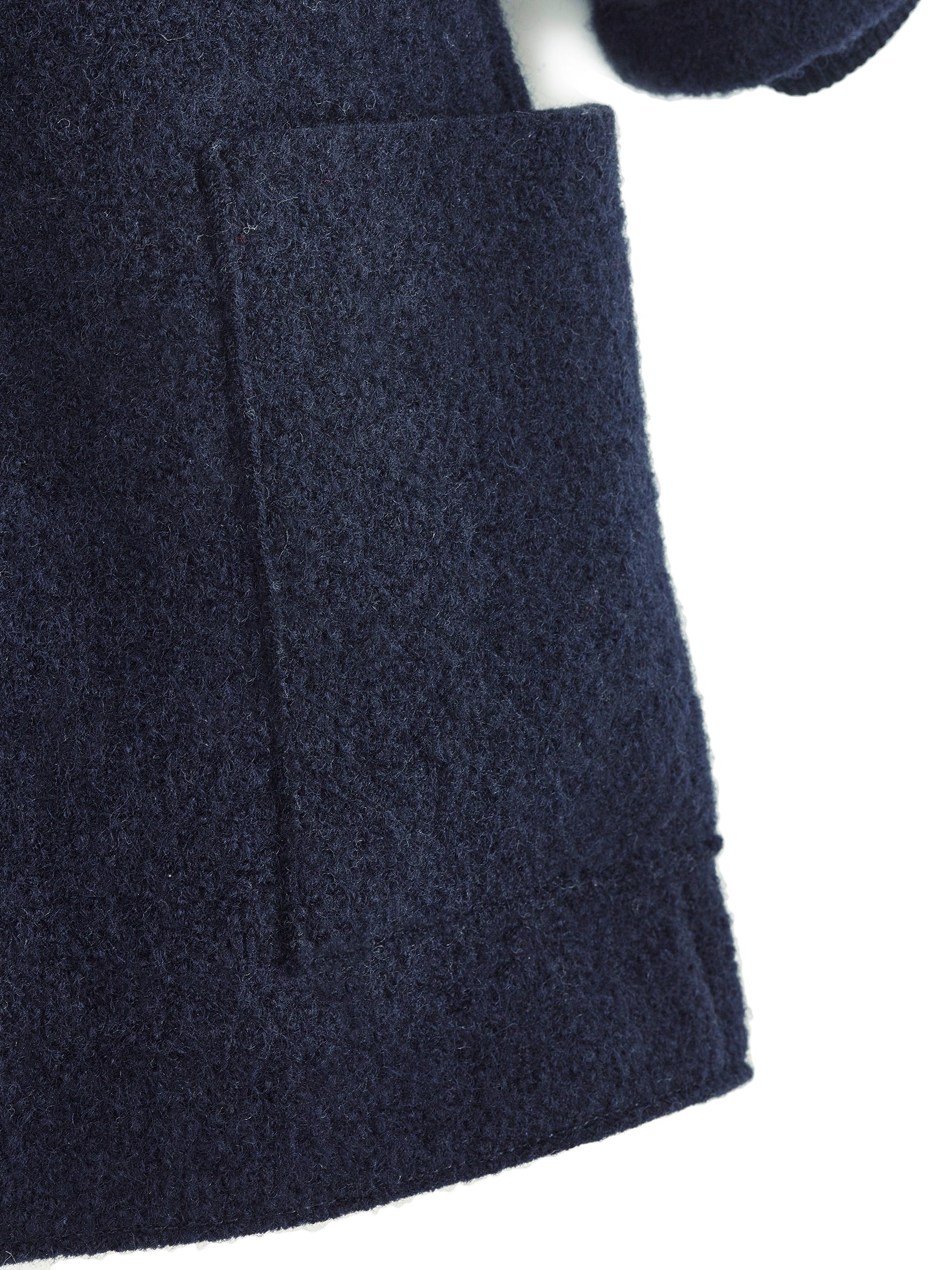 Walk Mantel mit aufgesetzten Taschen