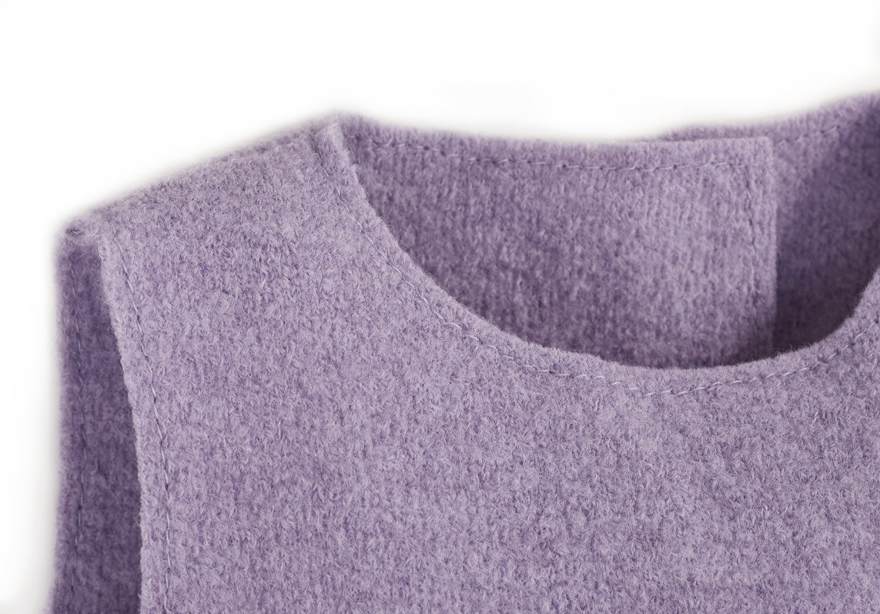 Kleid aus feinem Wollwalk | Kinder