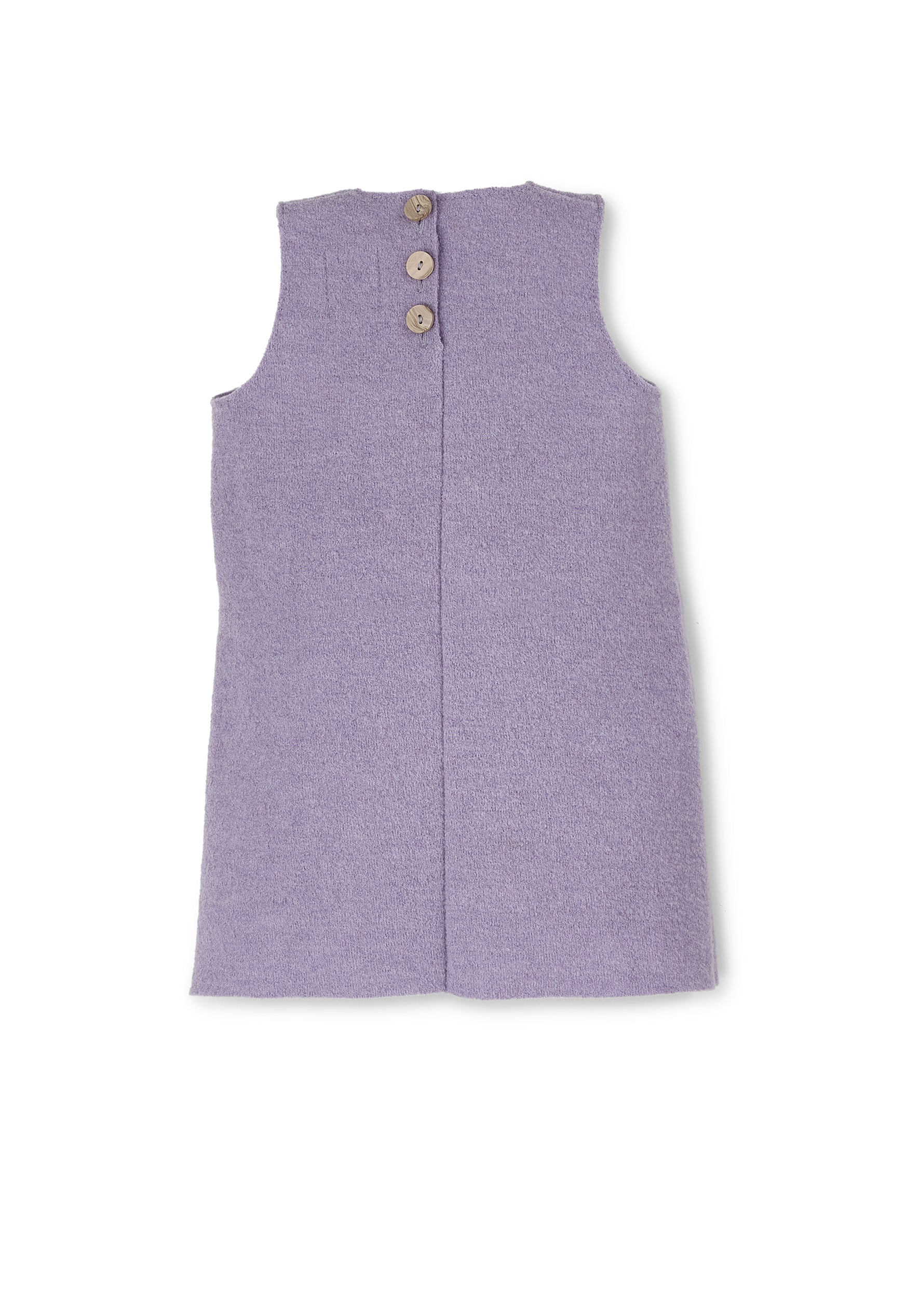 Kleid aus feinem Wollwalk | Kinder