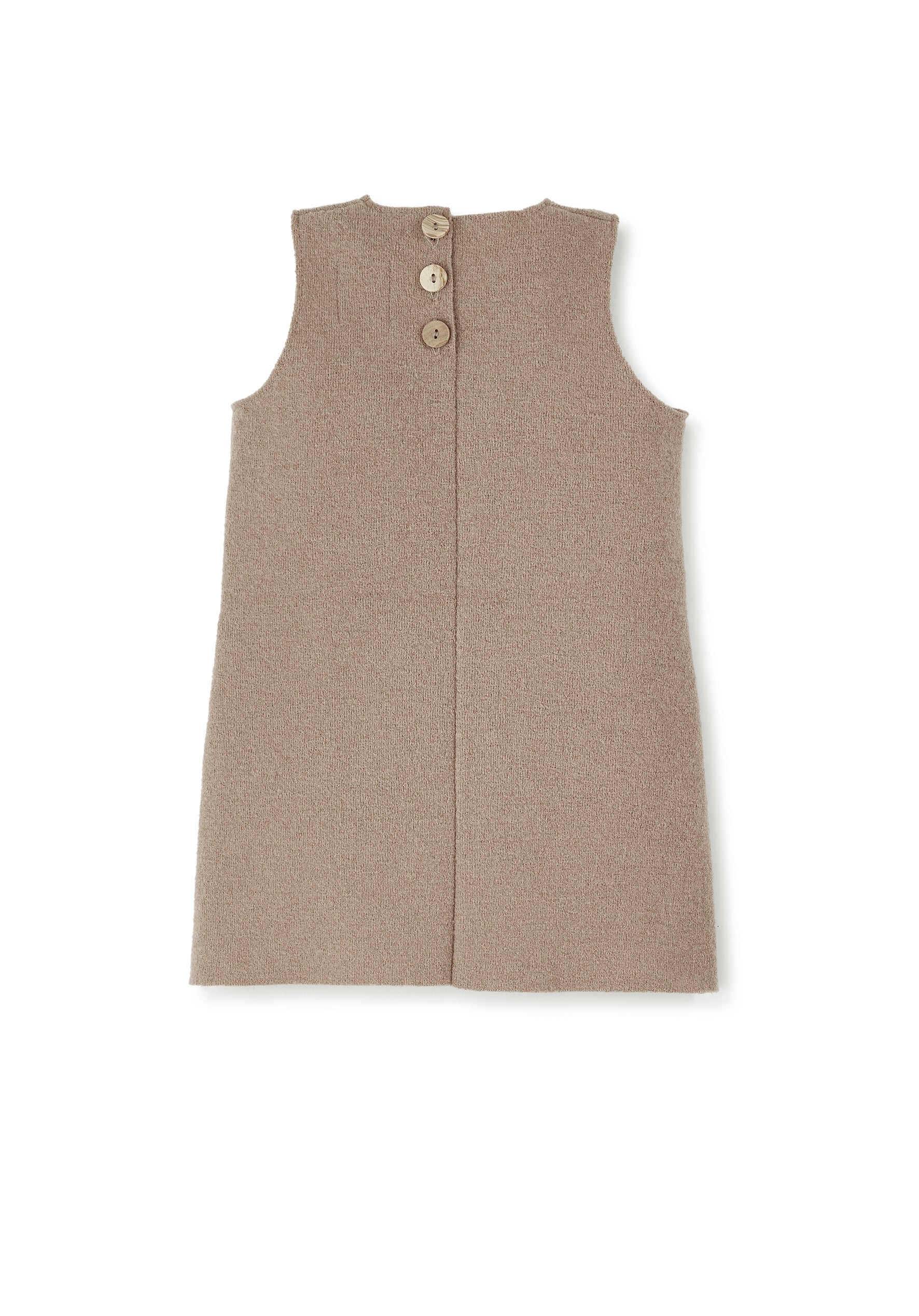 Kleid aus feinem Wollwalk | Kinder