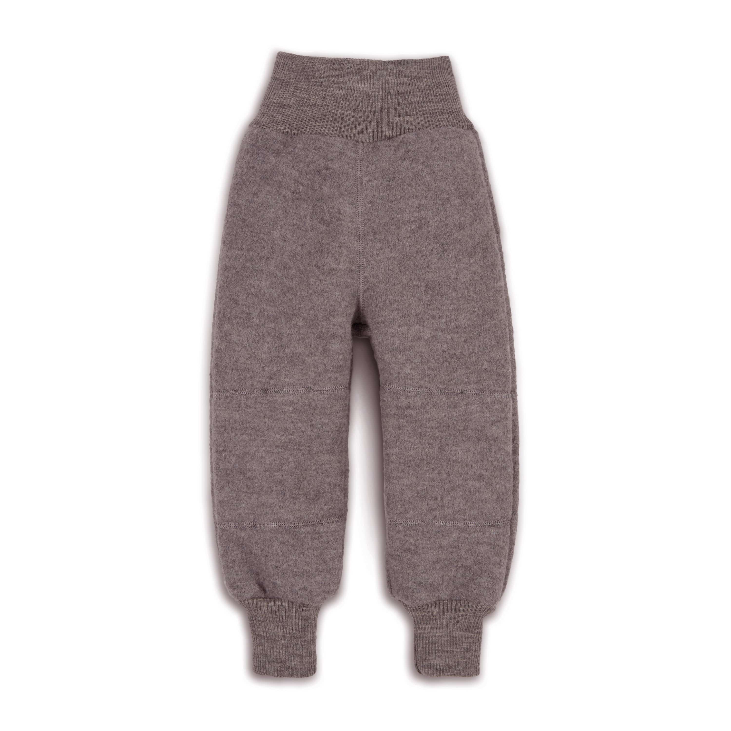 Wollwalk Hose mit Kniebesatz | Kinder