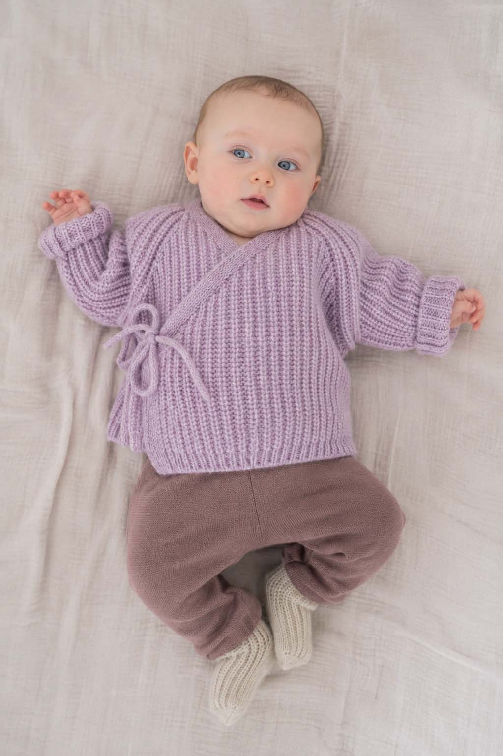 Baby Alpaca Wool Wrap Cardigan