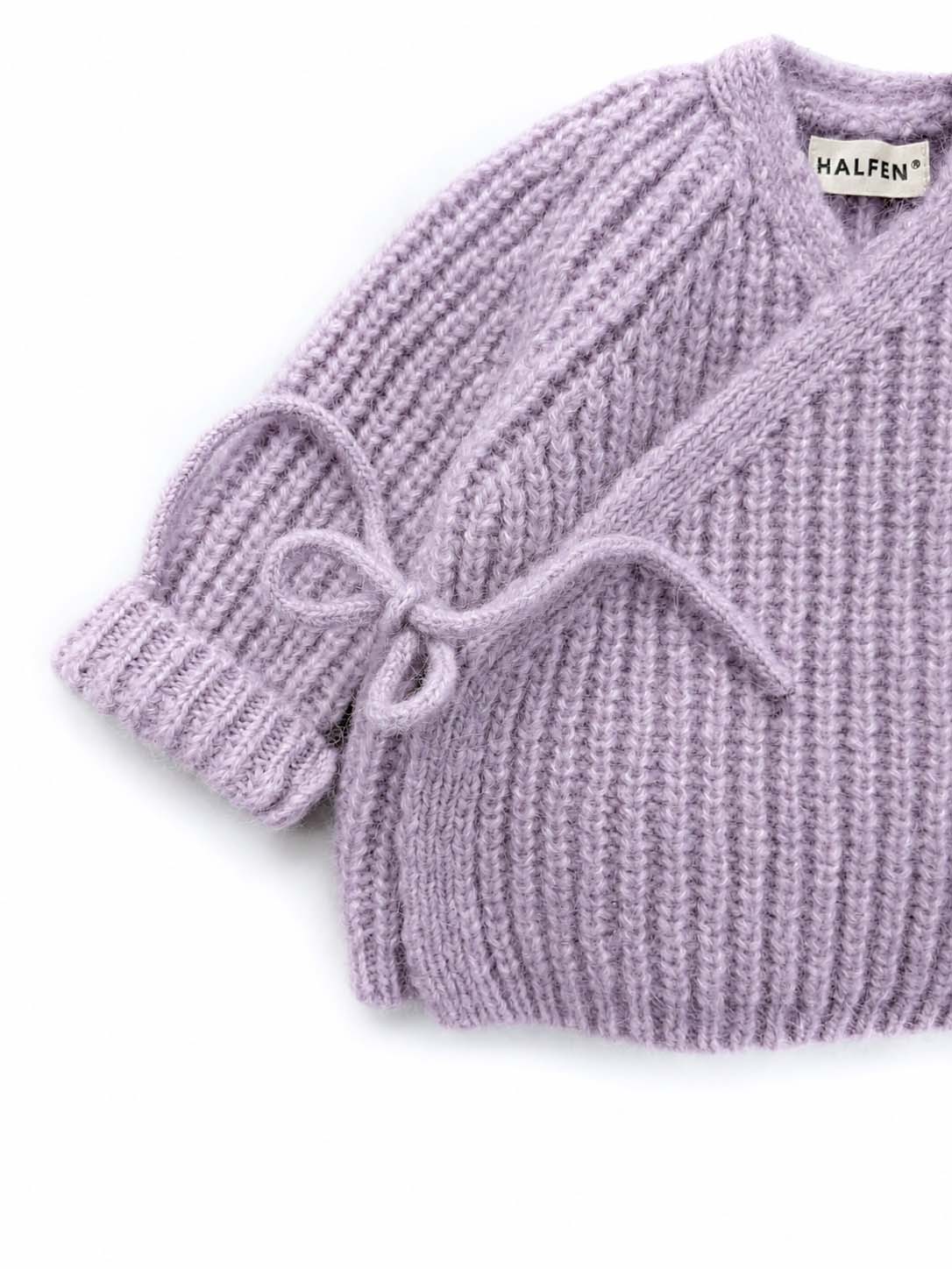Baby Alpaca Wool Wrap Cardigan