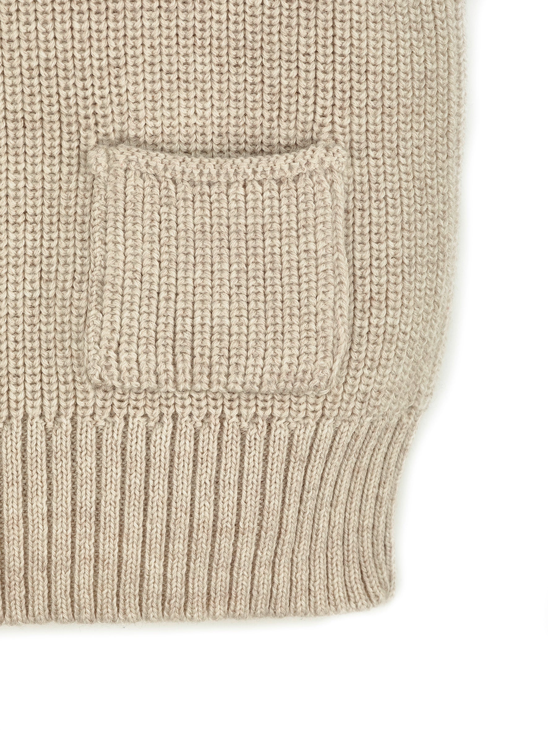 Grobstrick Pullunder aus Merino | Baby & Kinder
