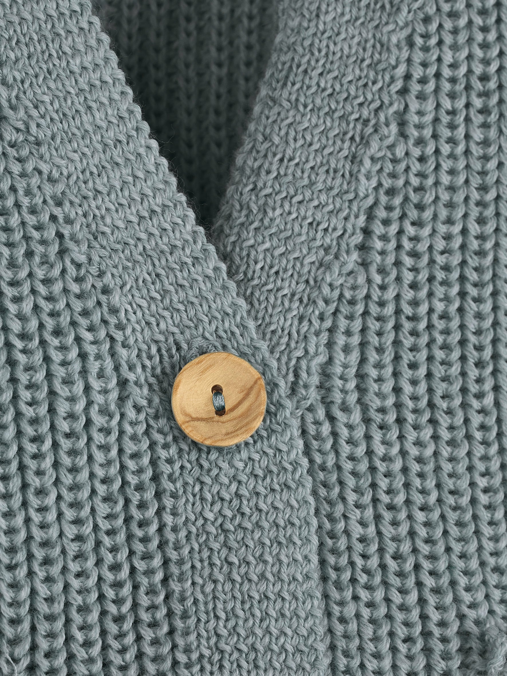 Grobstrick Cardigan mit Tasche