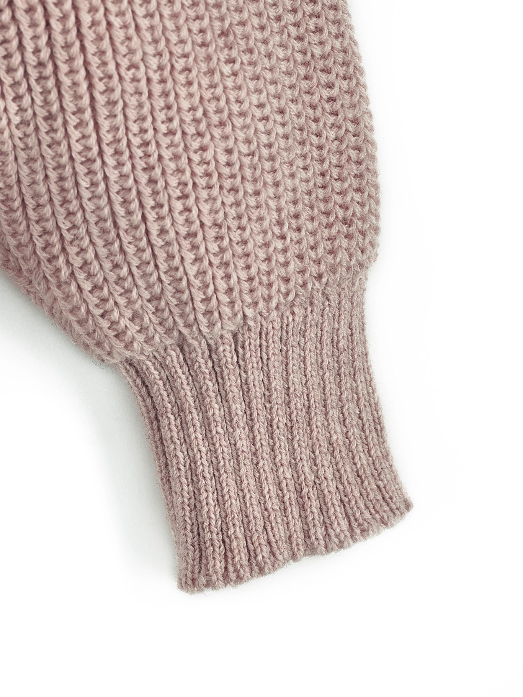 Grobstrick Cardigan mit Tasche