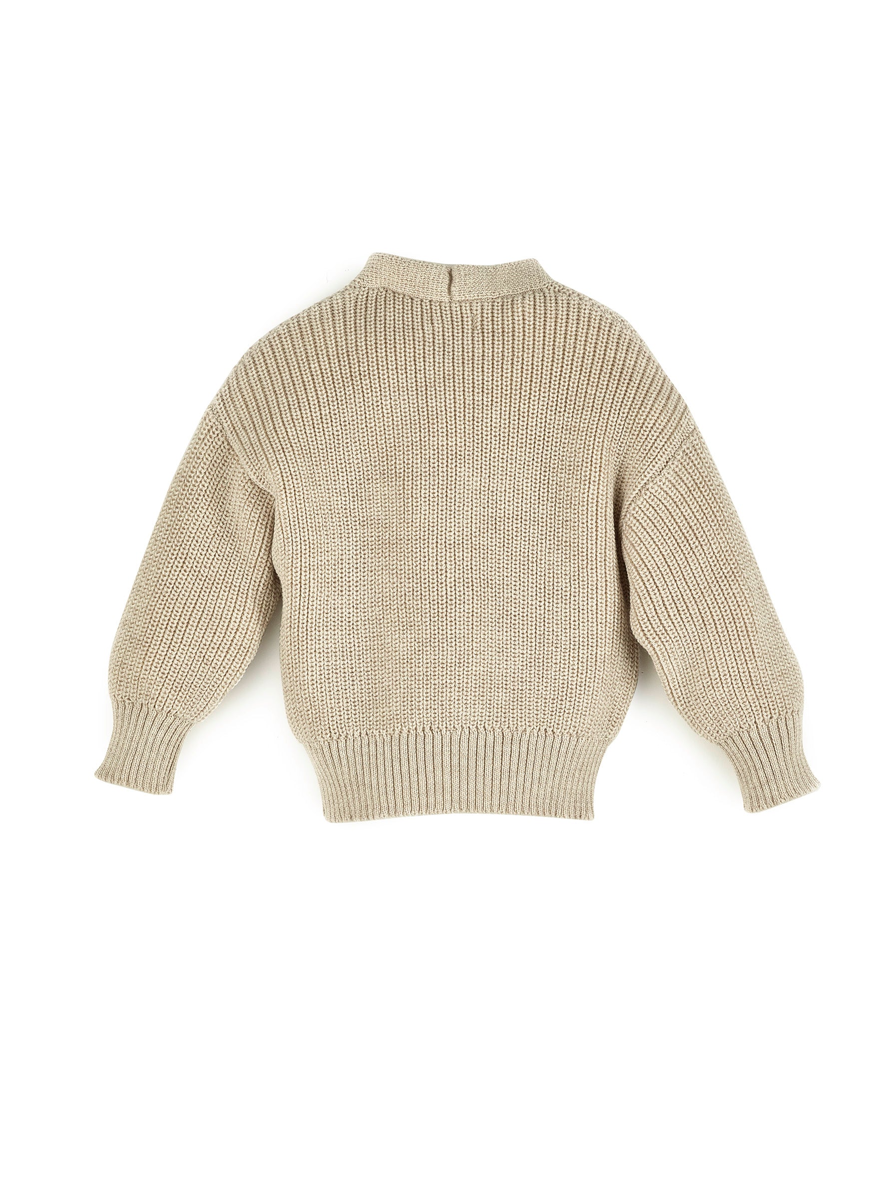 Grobstrick Cardigan mit Tasche