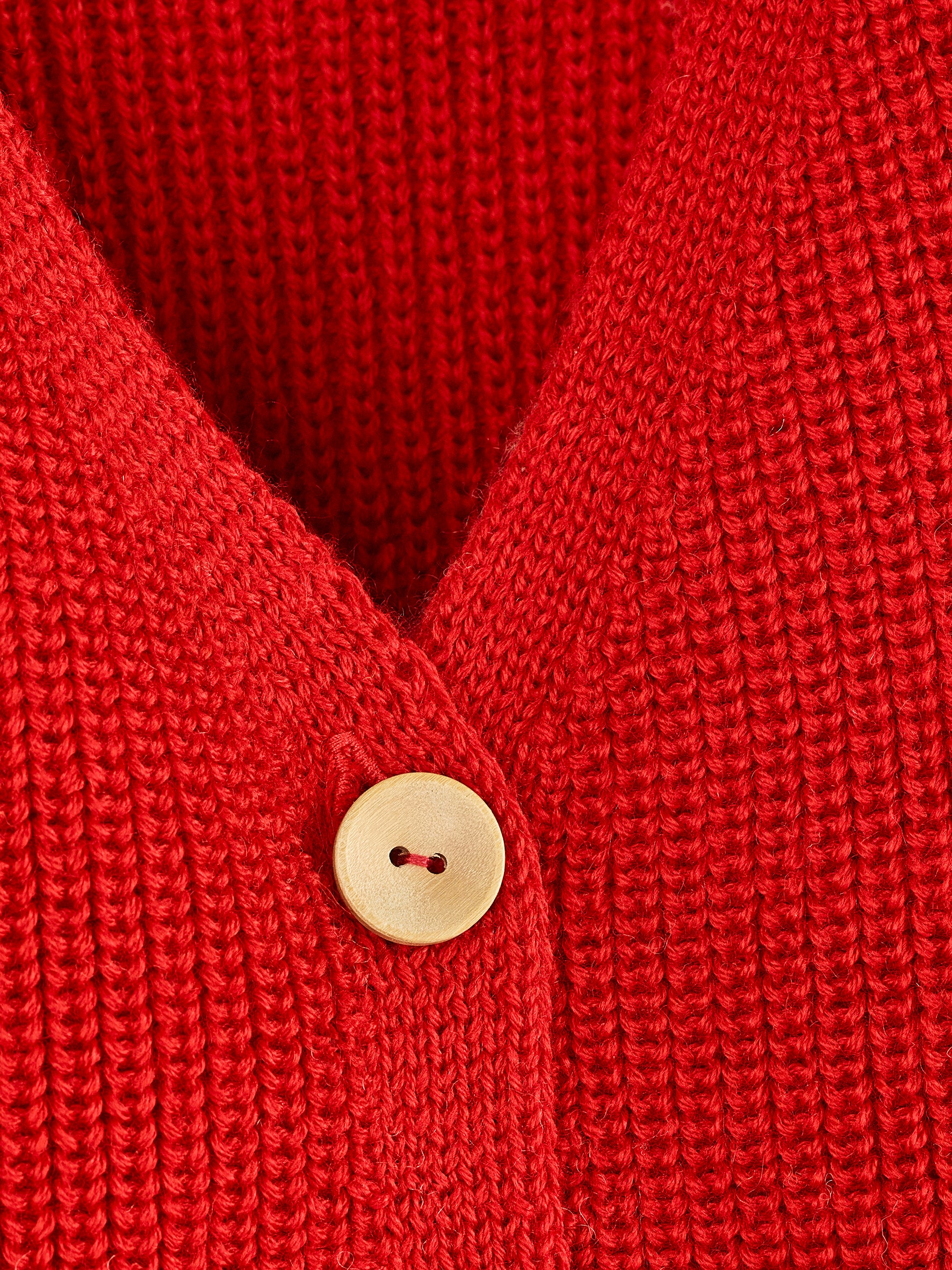 Grobstrick Cardigan mit Tasche