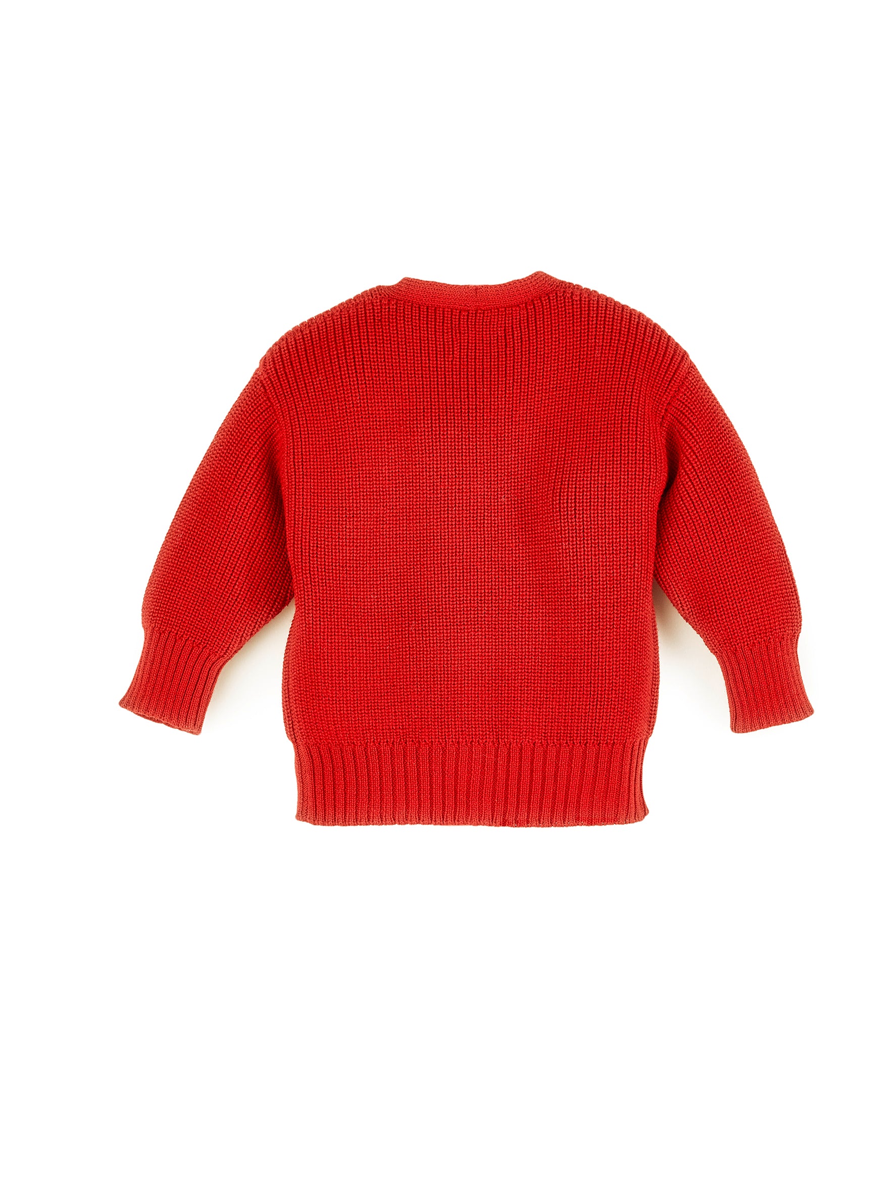 Grobstrick Cardigan mit Tasche