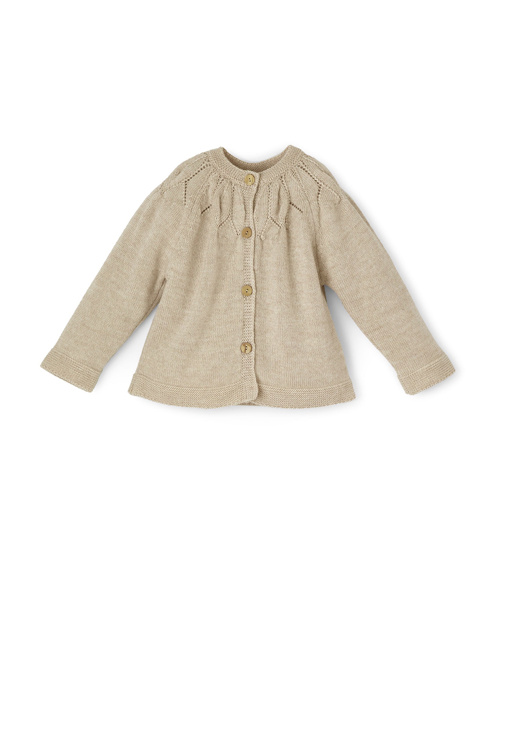 Cardigan/Sweater mit Strickmuster