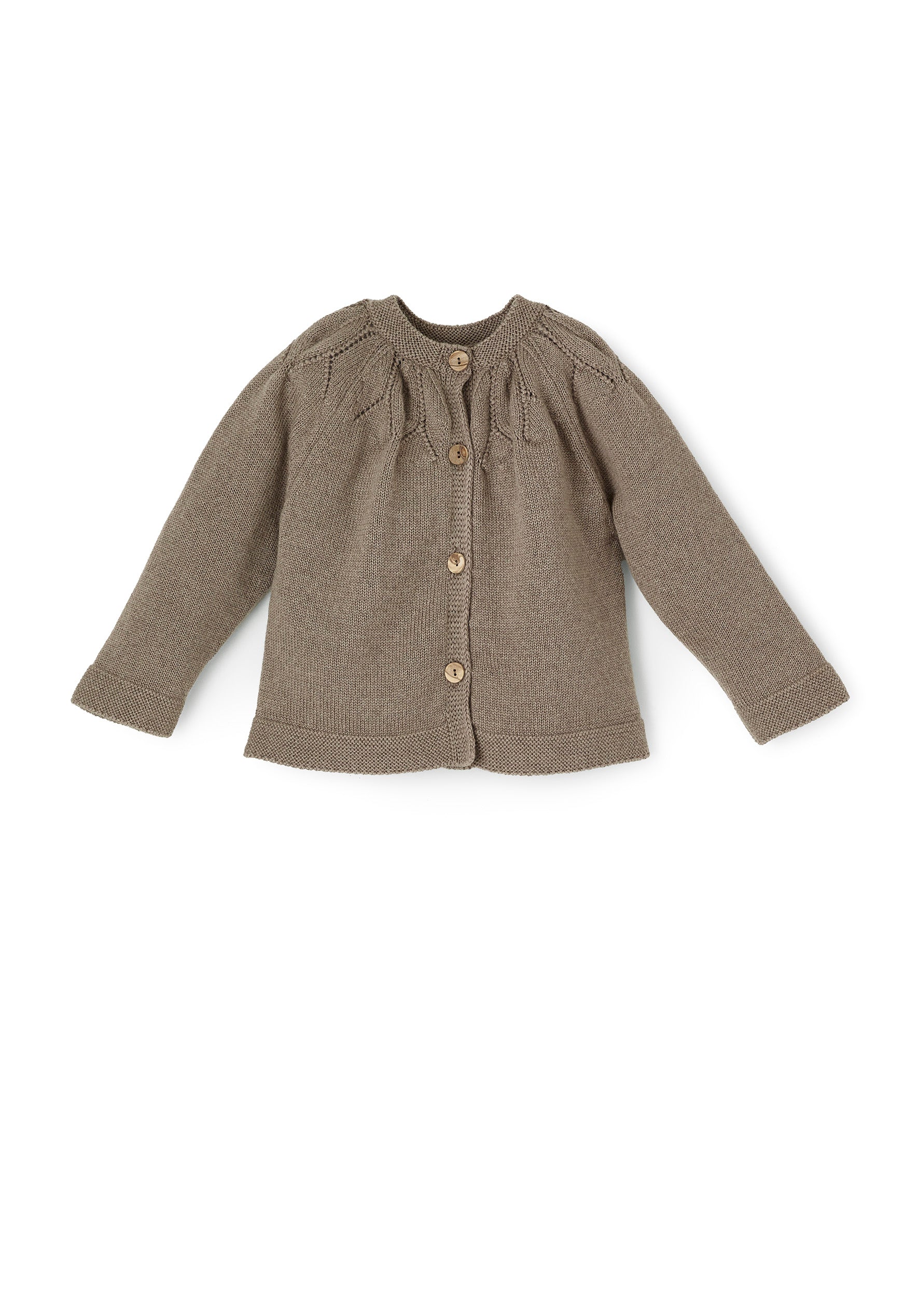 Cardigan/Sweater mit Strickmuster