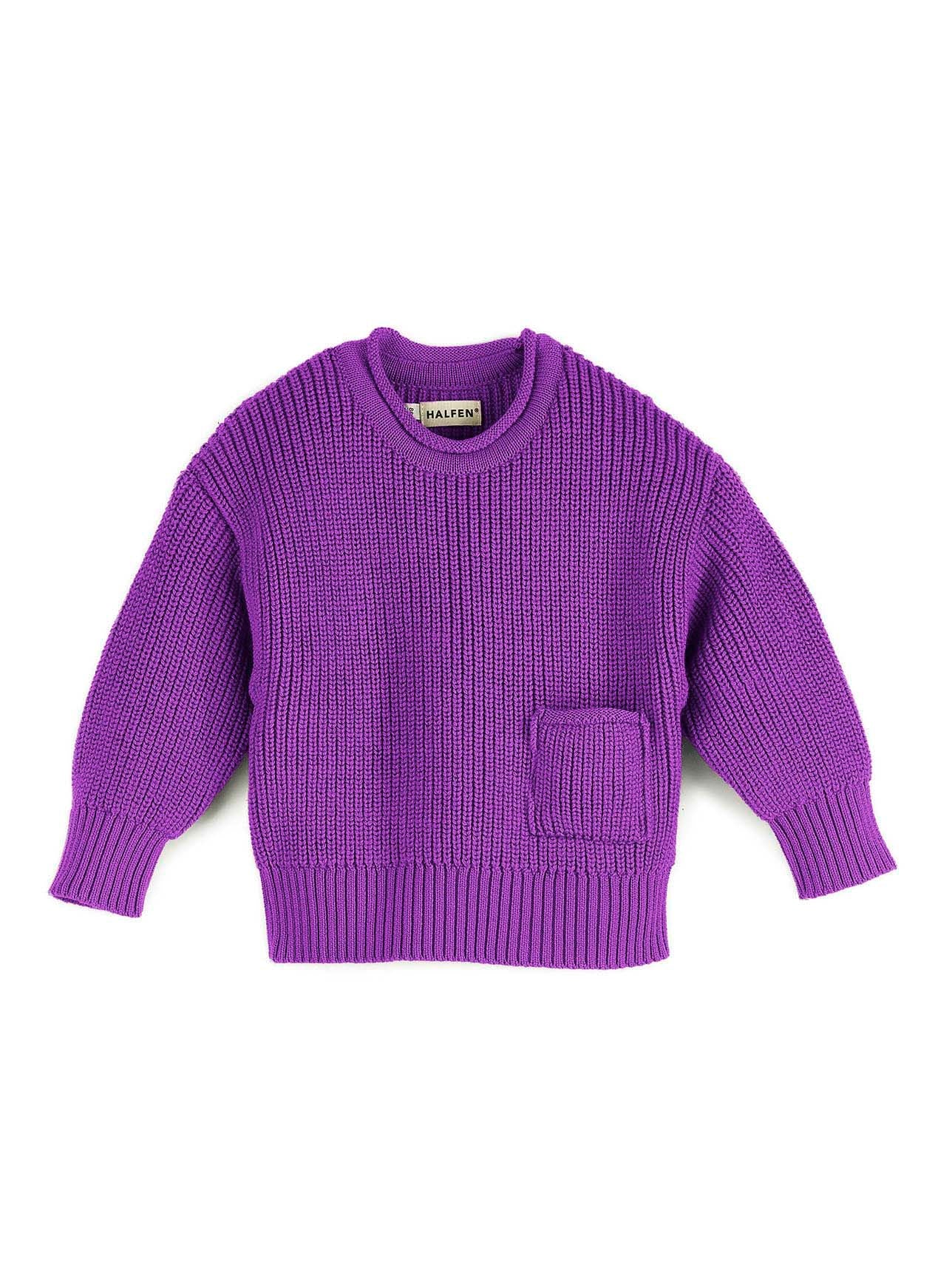 Grobstrick Sweater aus Merino |Kinder