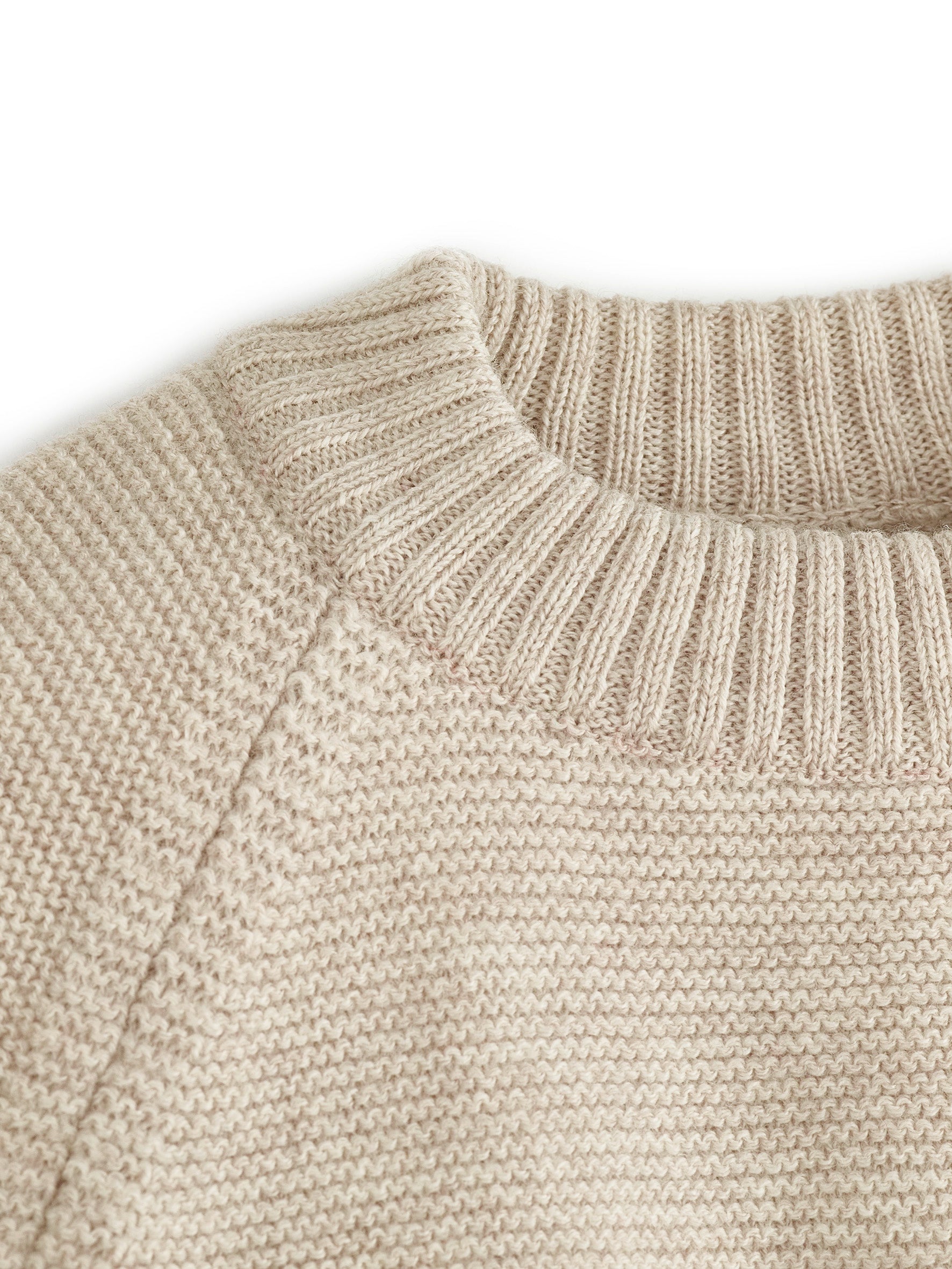 Strukturstrick Poncho