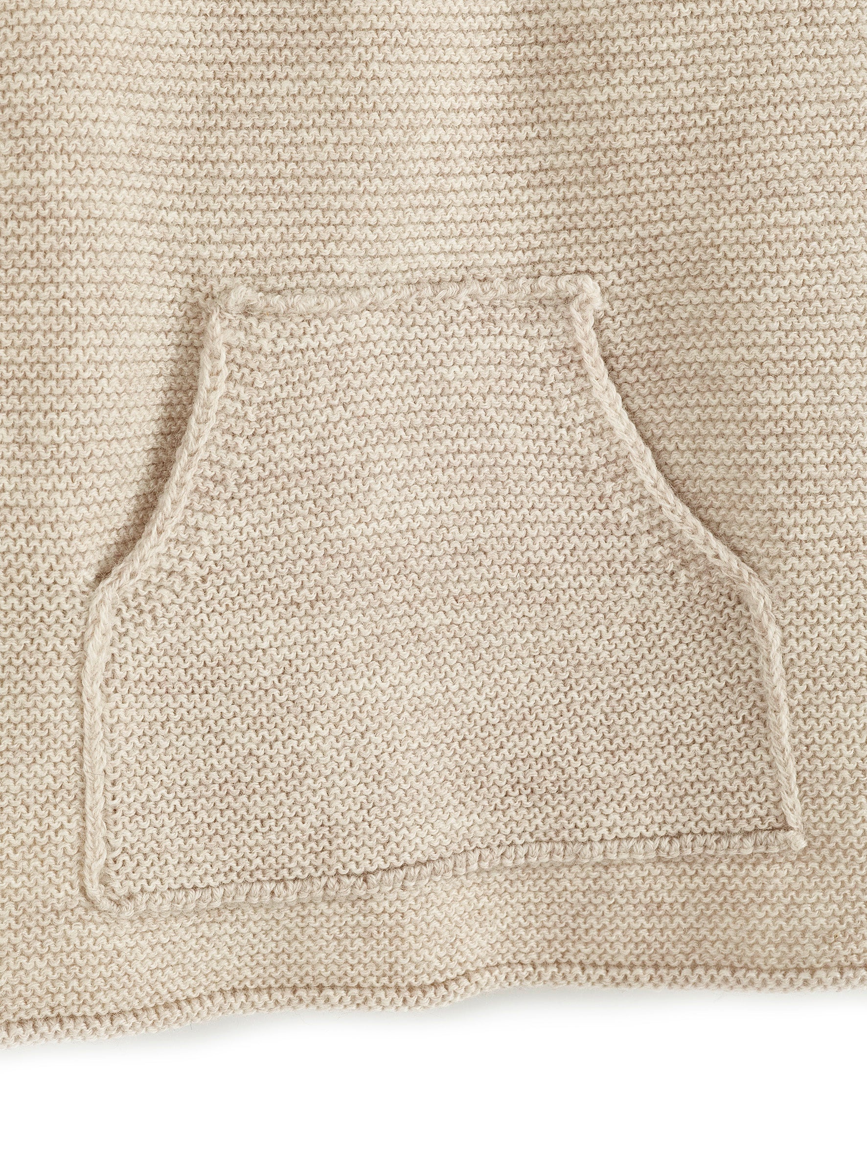 Strukturstrick Poncho