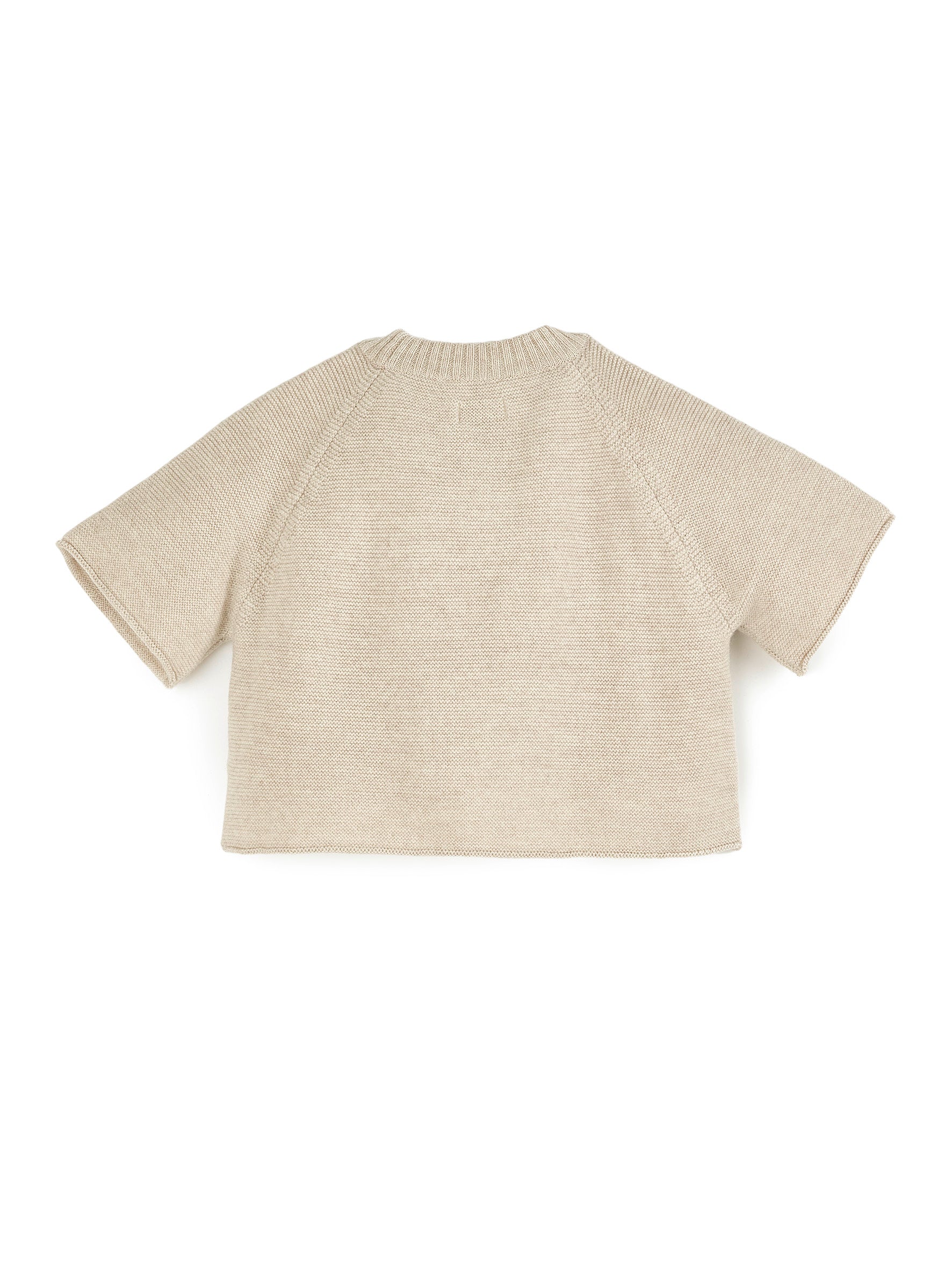 Strukturstrick Poncho