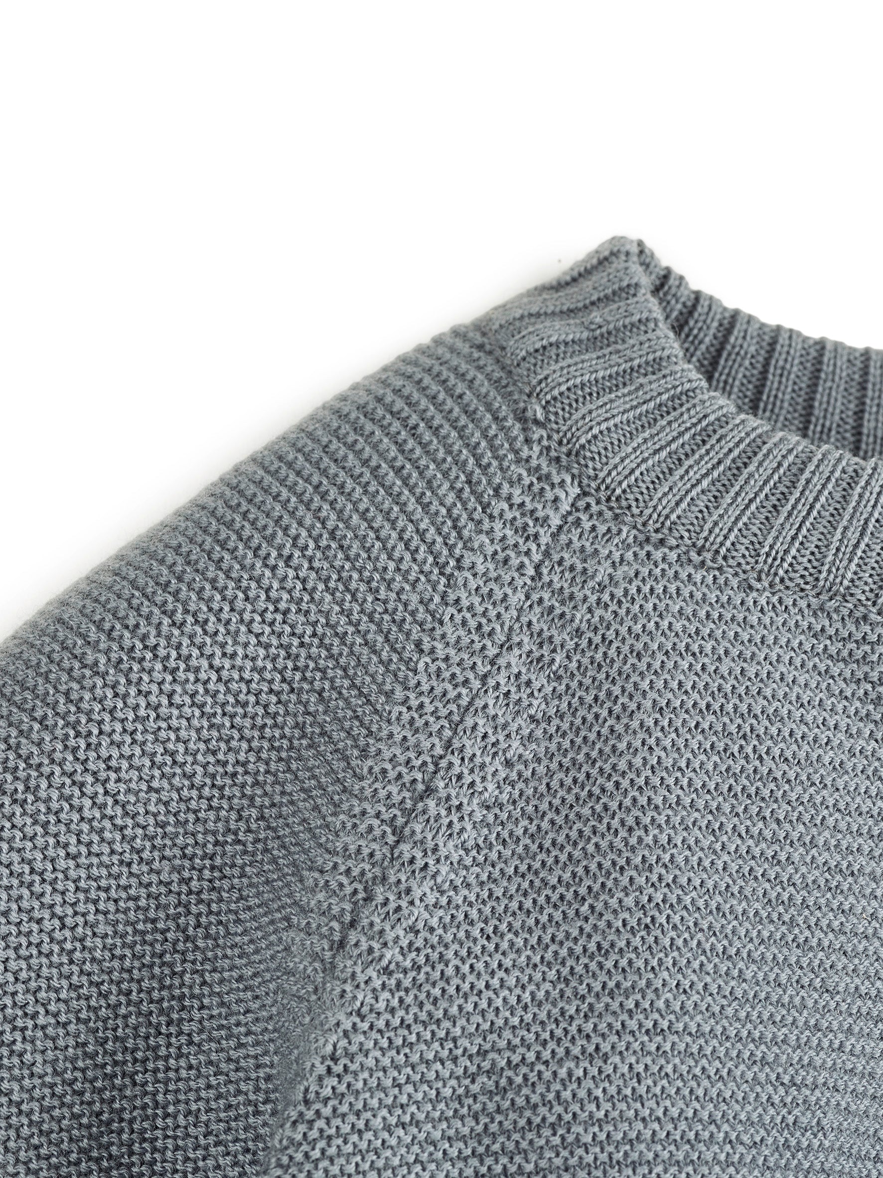 Strukturstrick Poncho