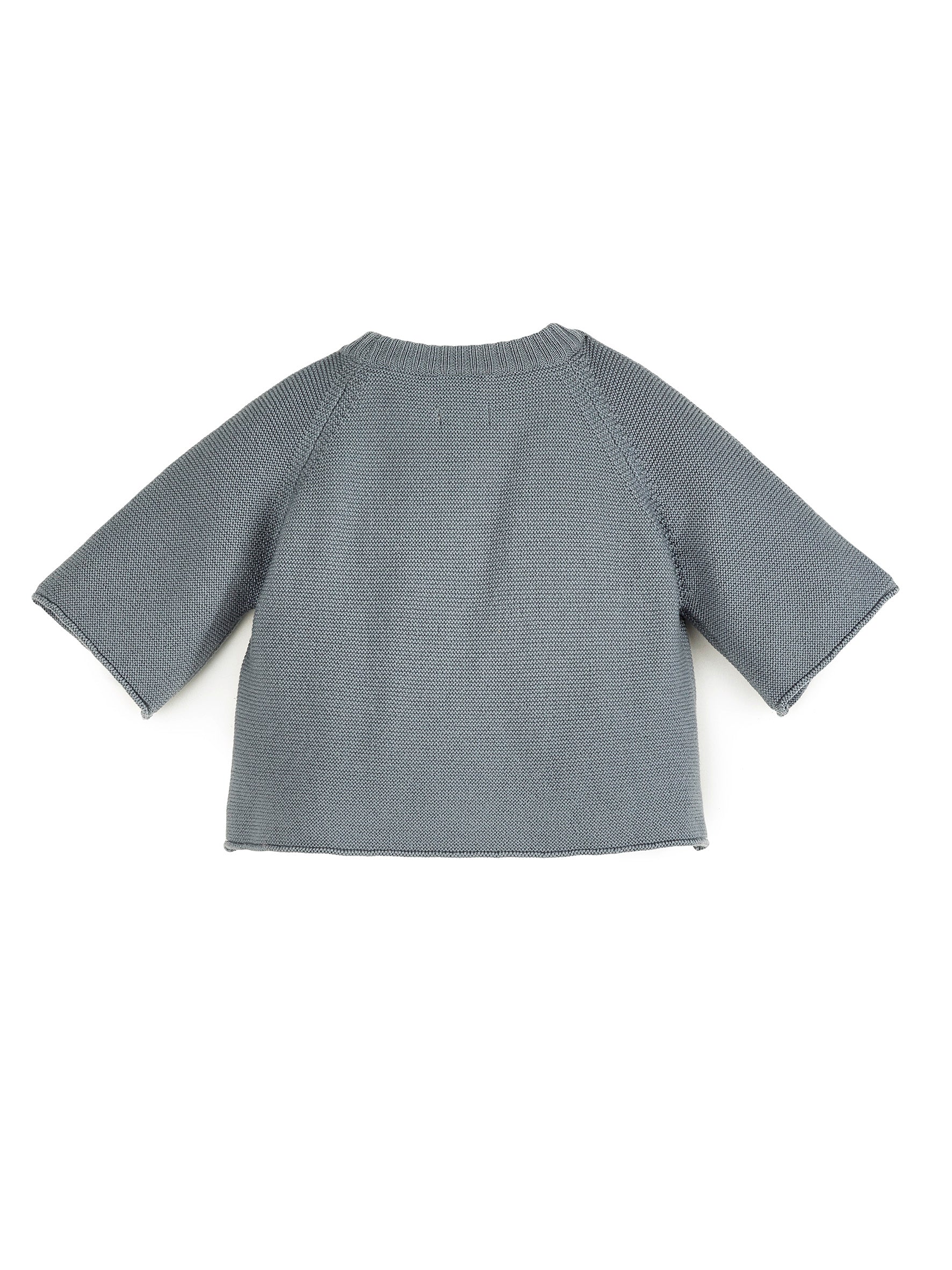 Strukturstrick Poncho