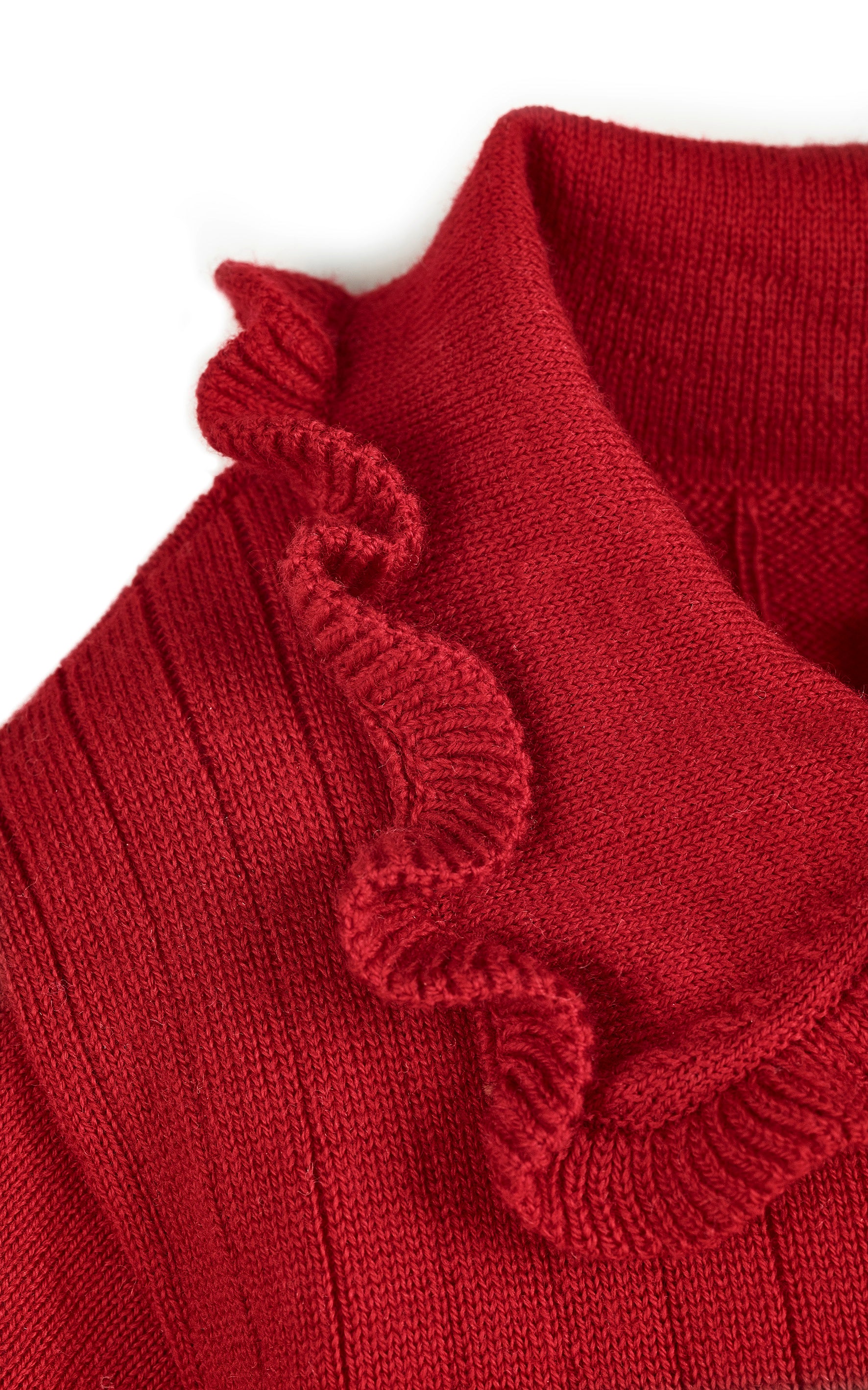 Strickkleid mit Kragen