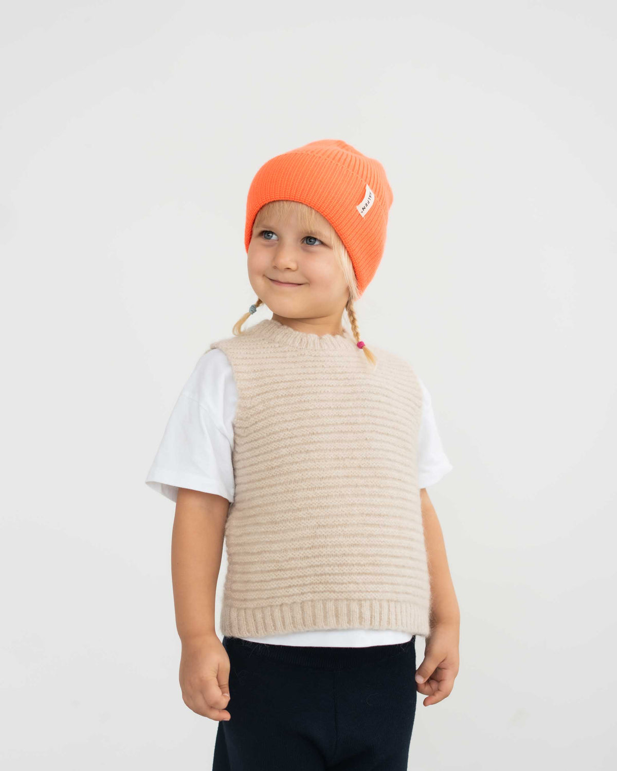 Strick Pullunder aus Alpaka | Baby & Kinder