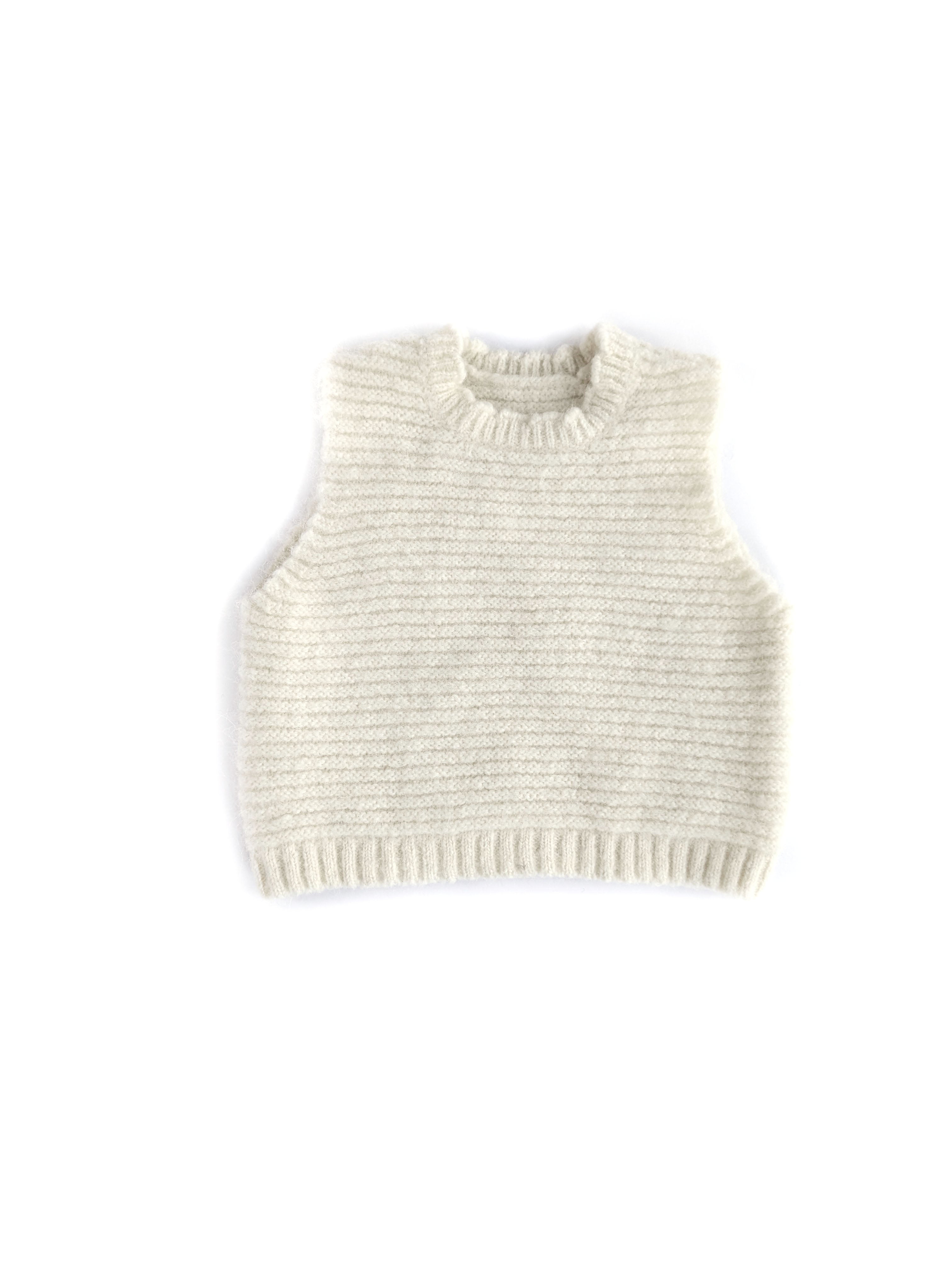 kurzer Strick Pullunder