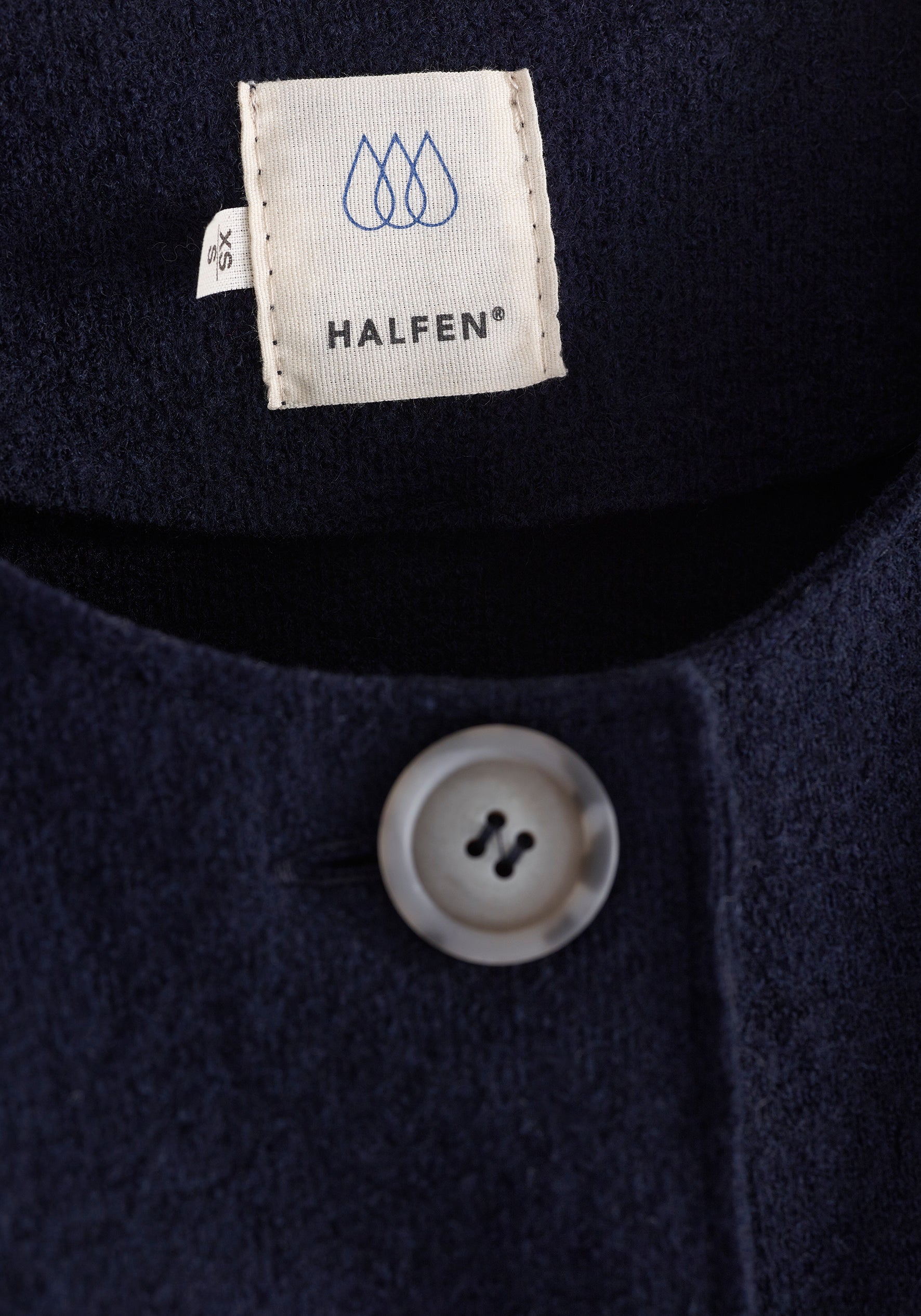 Walkjacke mit weiten Ärmeln