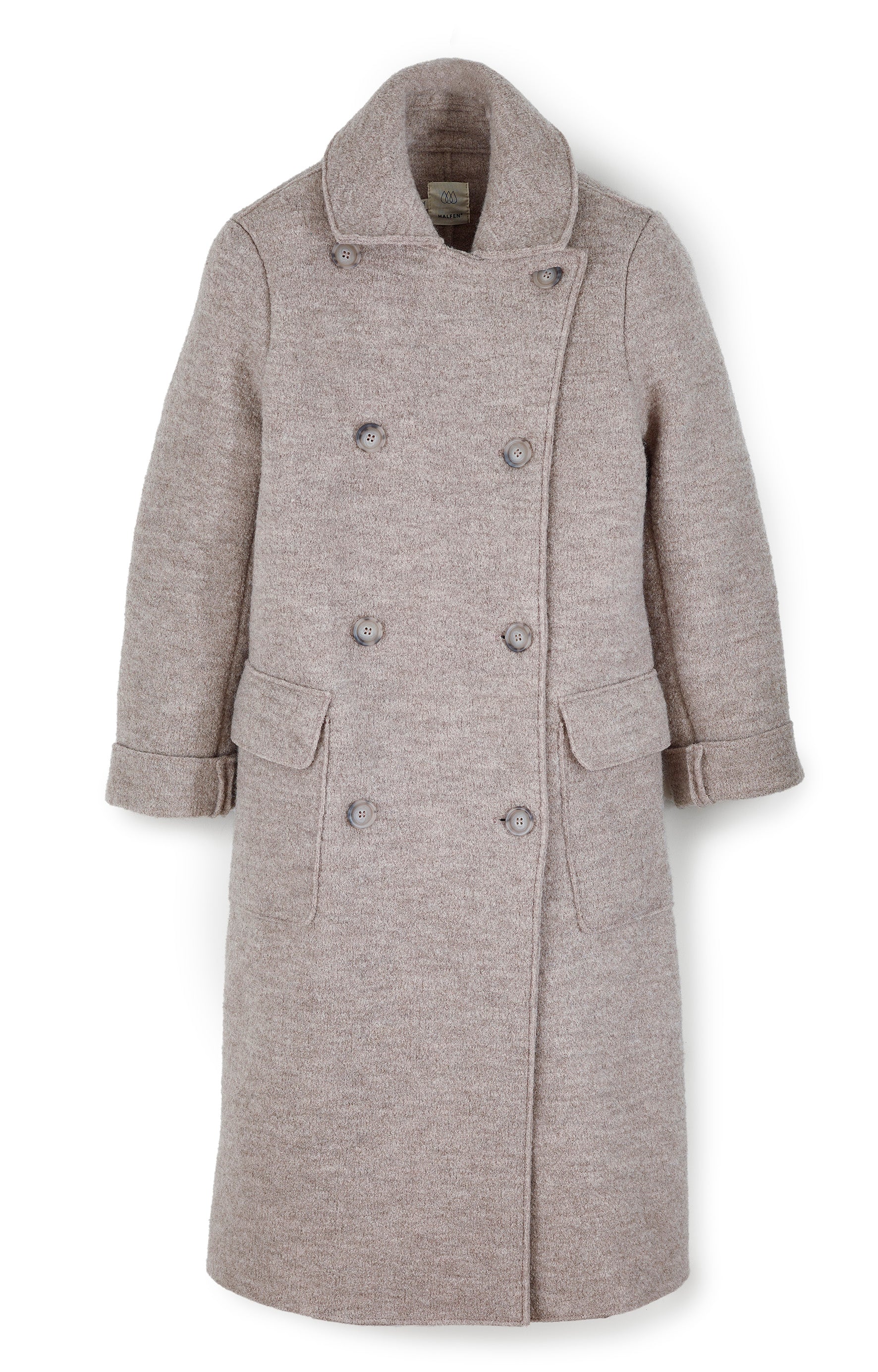 langer Walk Zweireiher Mantel | Damen